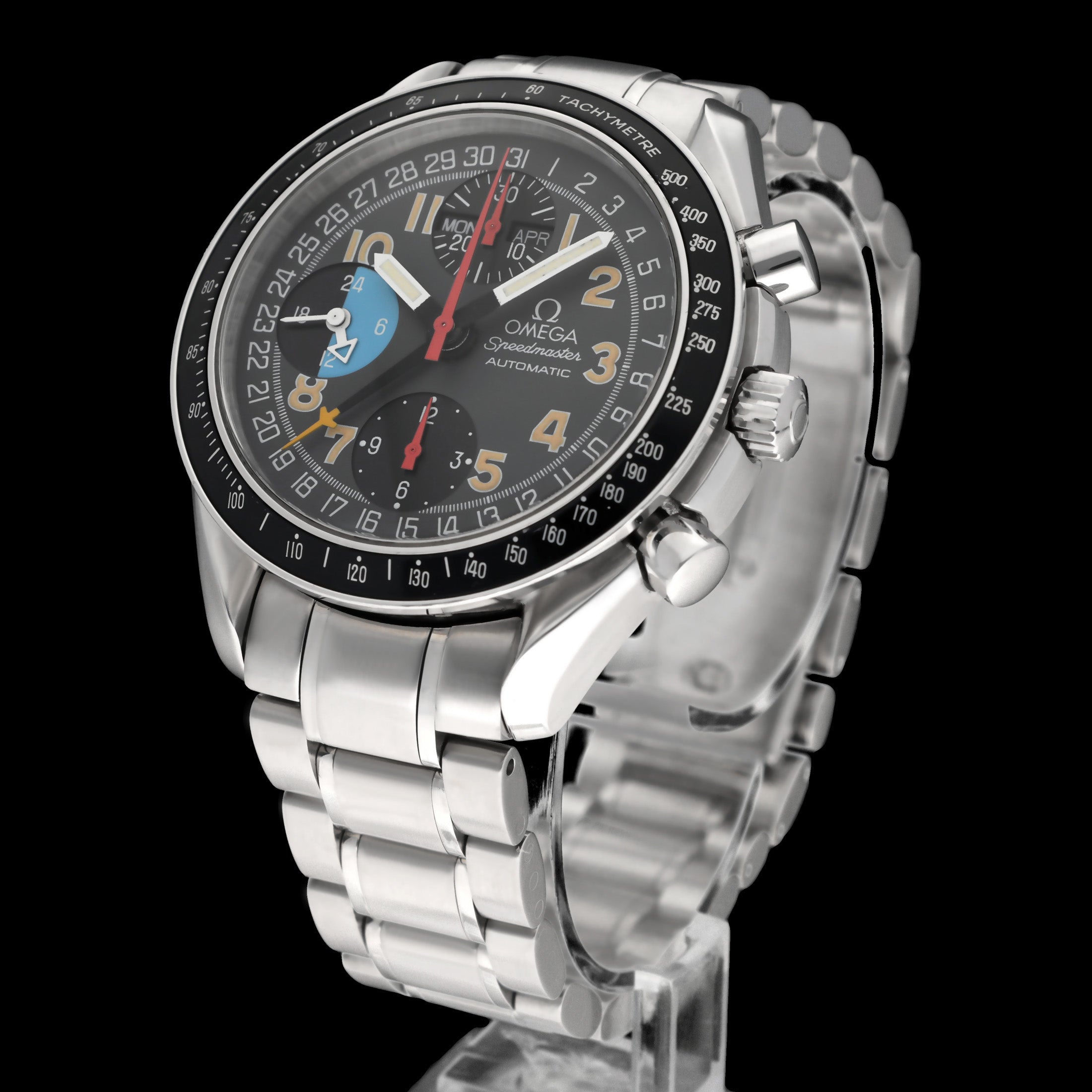 Omega Speedmaster Day Date 3520.53.00 - 1997 - Omega horloge - Omega kopen - Omega heren horloge - Trophies Watches