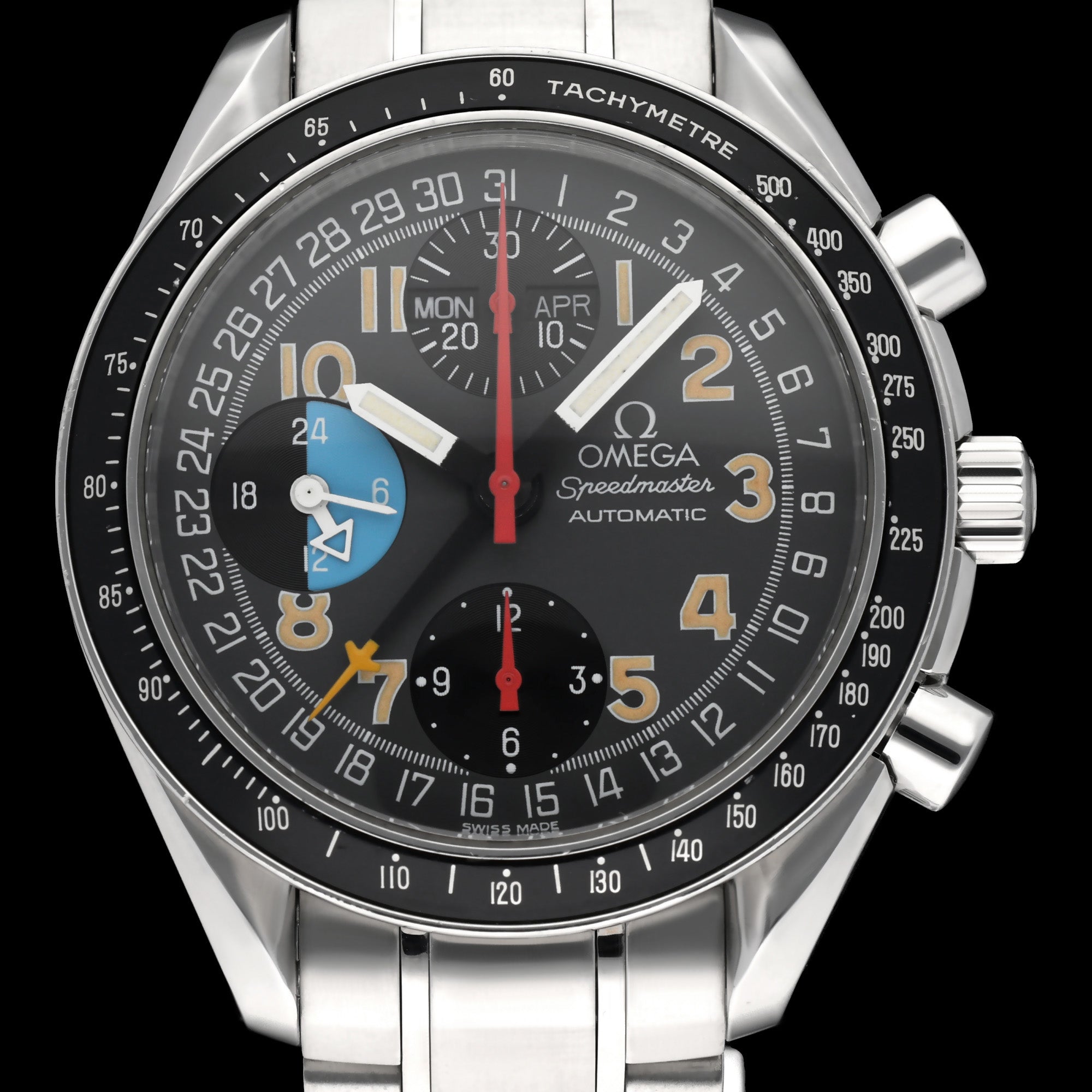 Omega Speedmaster Day Date 3520.53.00 - 1997 - Omega horloge - Omega kopen - Omega heren horloge - Trophies Watches