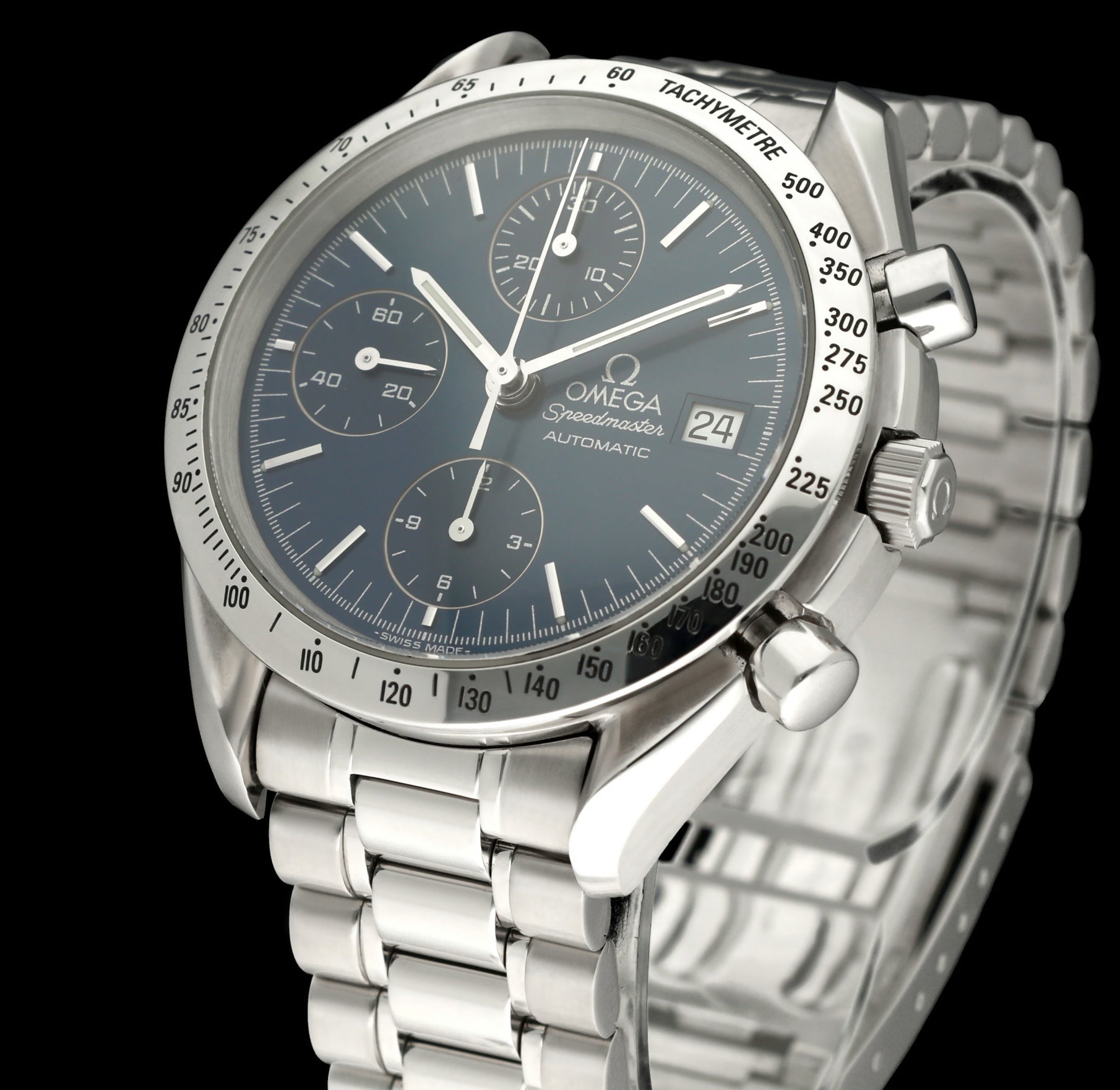 Omega Speedmaster 3511.80.00 - 1998 - Omega horloge - Omega kopen - Omega heren horloge - Trophies Watches