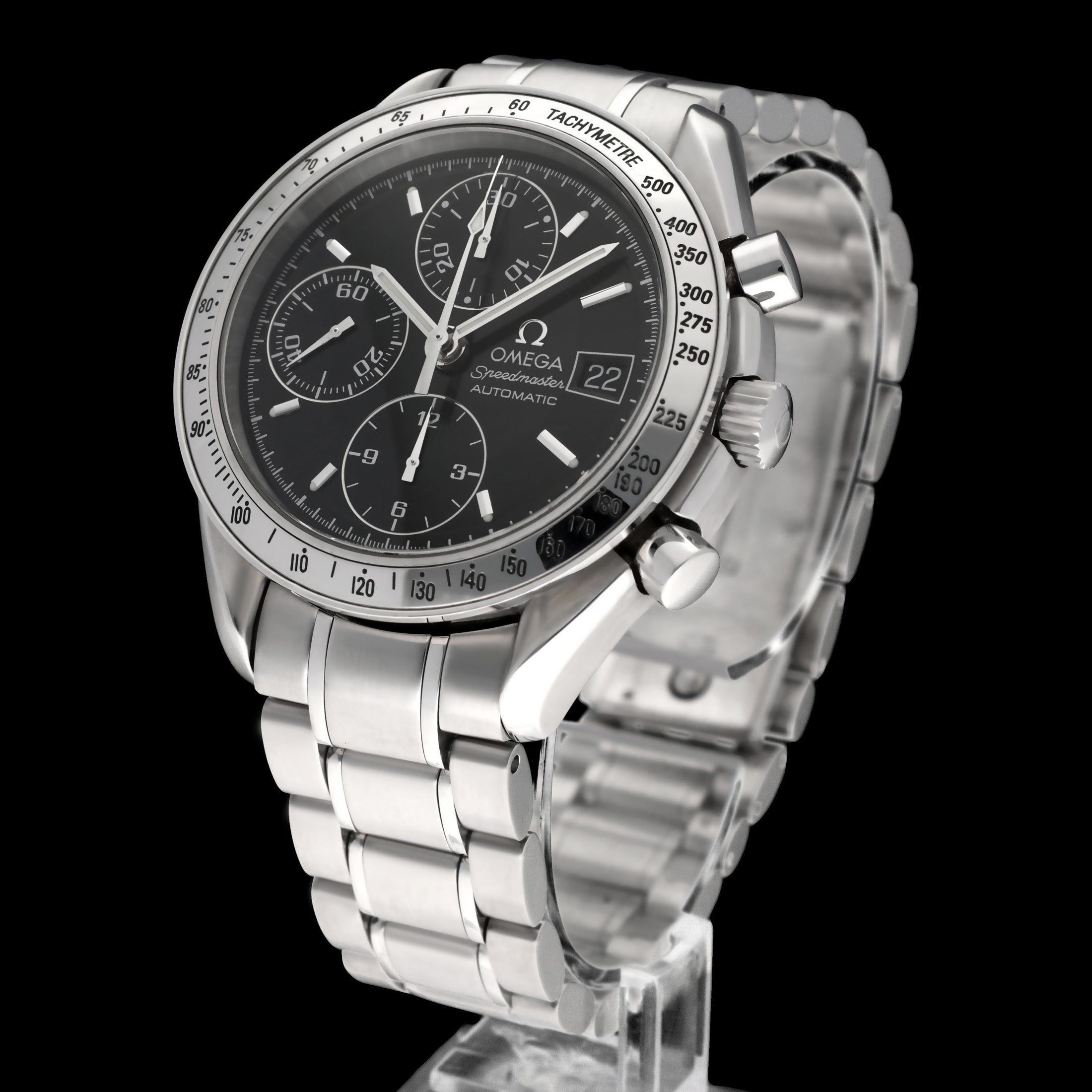 Omega Speedmaster 3513.50.00 - 2004 - Omega horloge - Omega kopen - Omega heren horloge - Trophies Watches