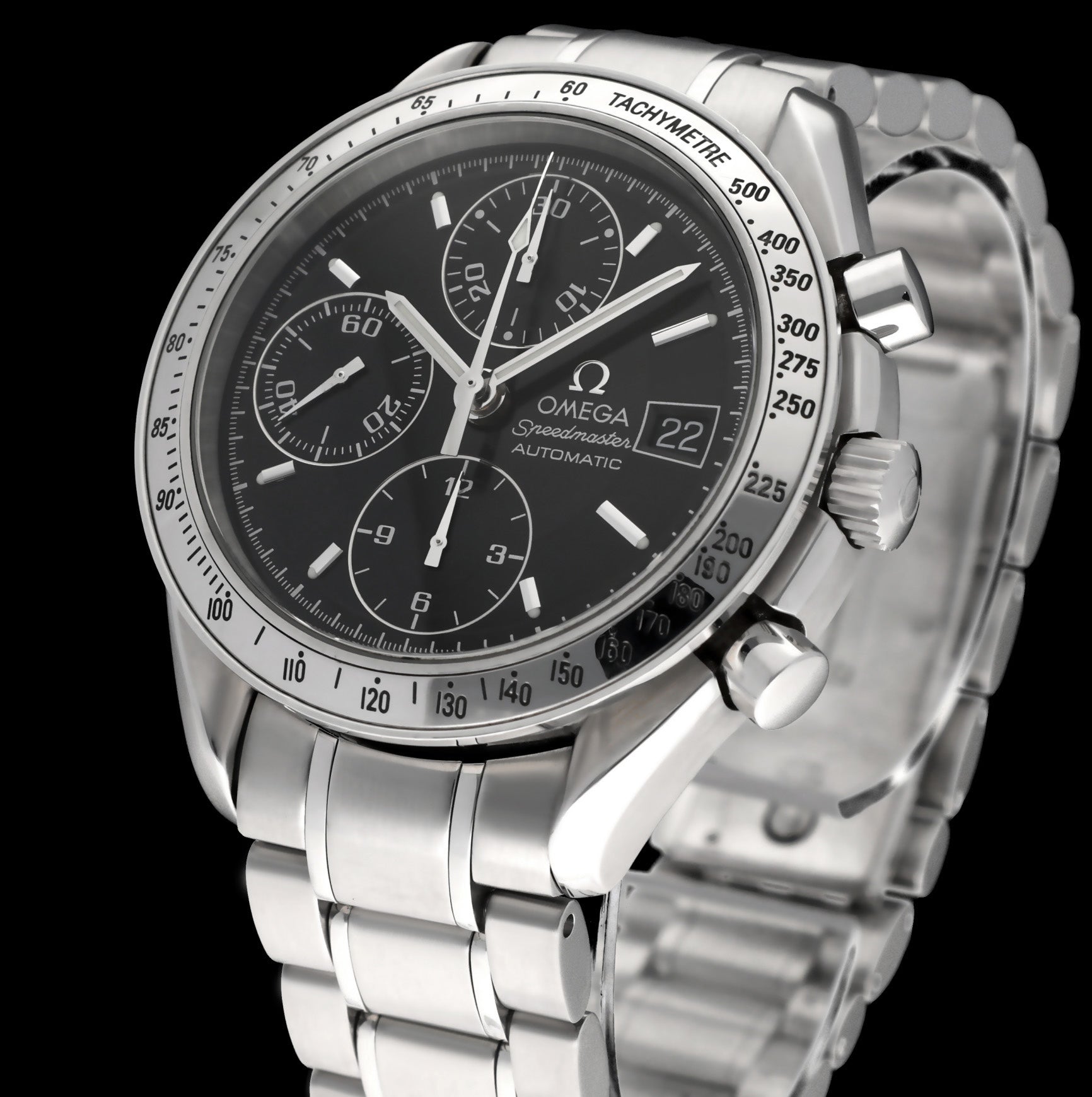 Omega Speedmaster 3513.50.00 - 2004 - Omega horloge - Omega kopen - Omega heren horloge - Trophies Watches
