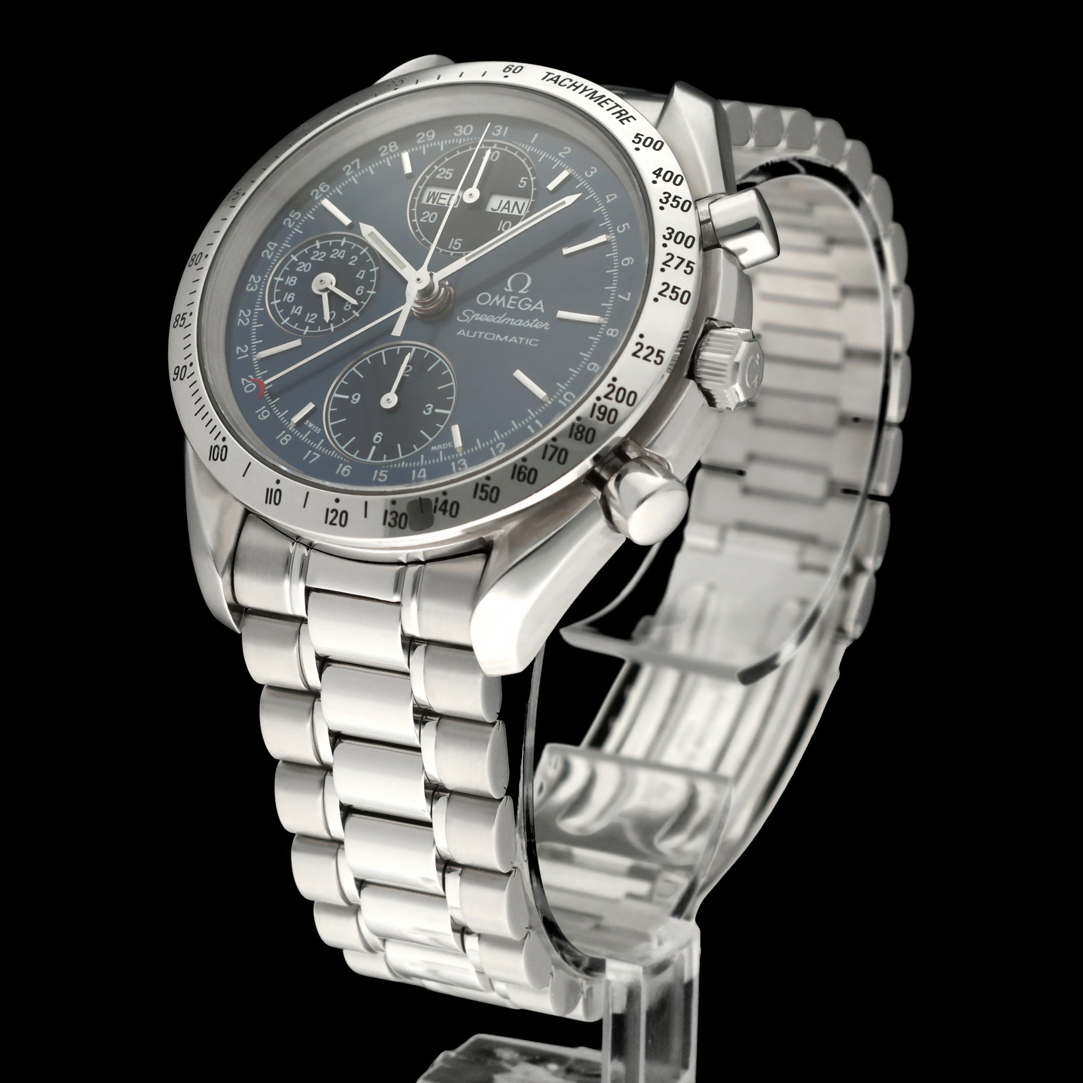 Omega Speedmaster Day Date 3521.80.00 - 2007 - Omega horloge - Omega kopen - Omega heren horloge - Trophies Watches