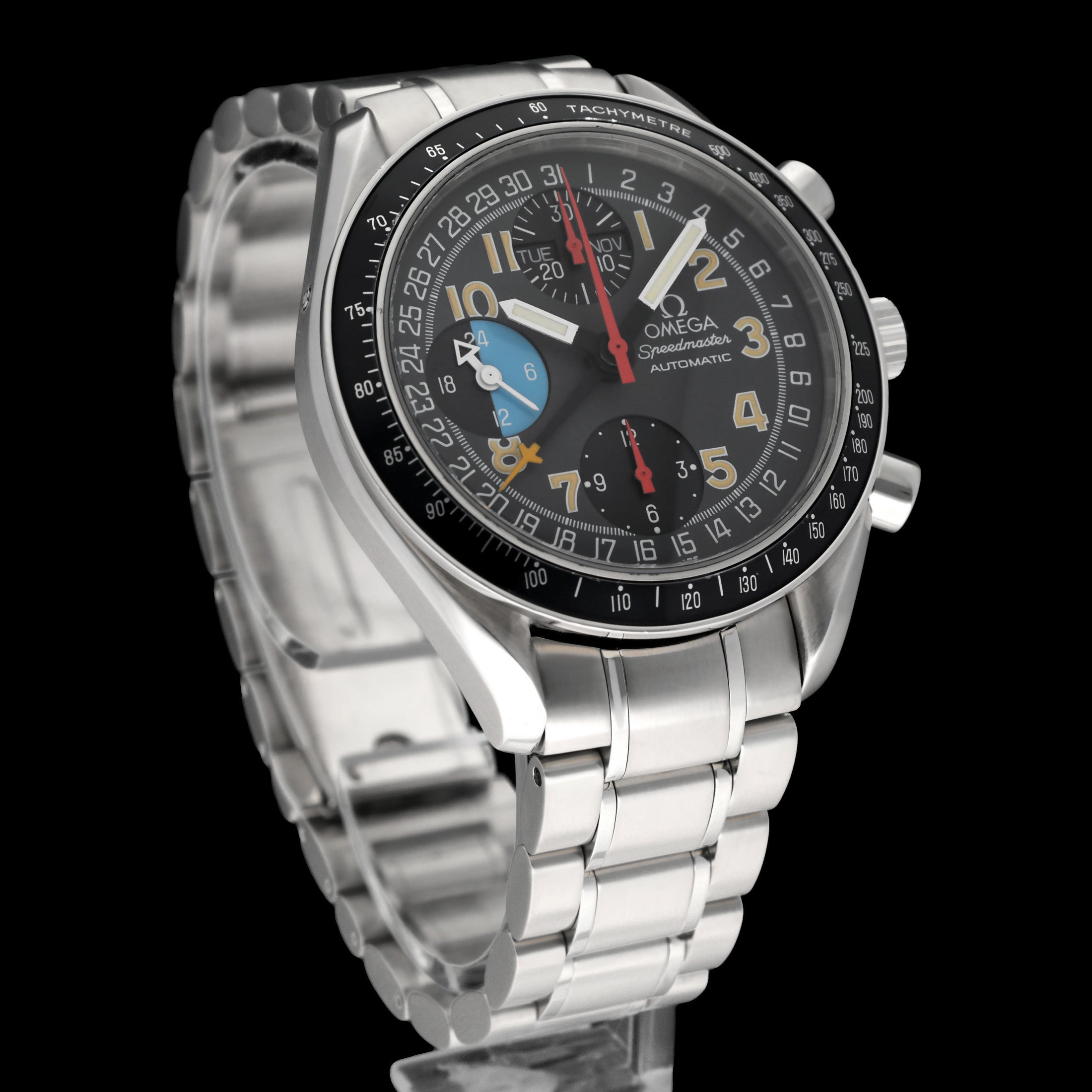 Omega Speedmaster Day Date 3520.53.00 - 2004 - Omega horloge - Omega kopen - Omega heren horloge - Trophies Watches