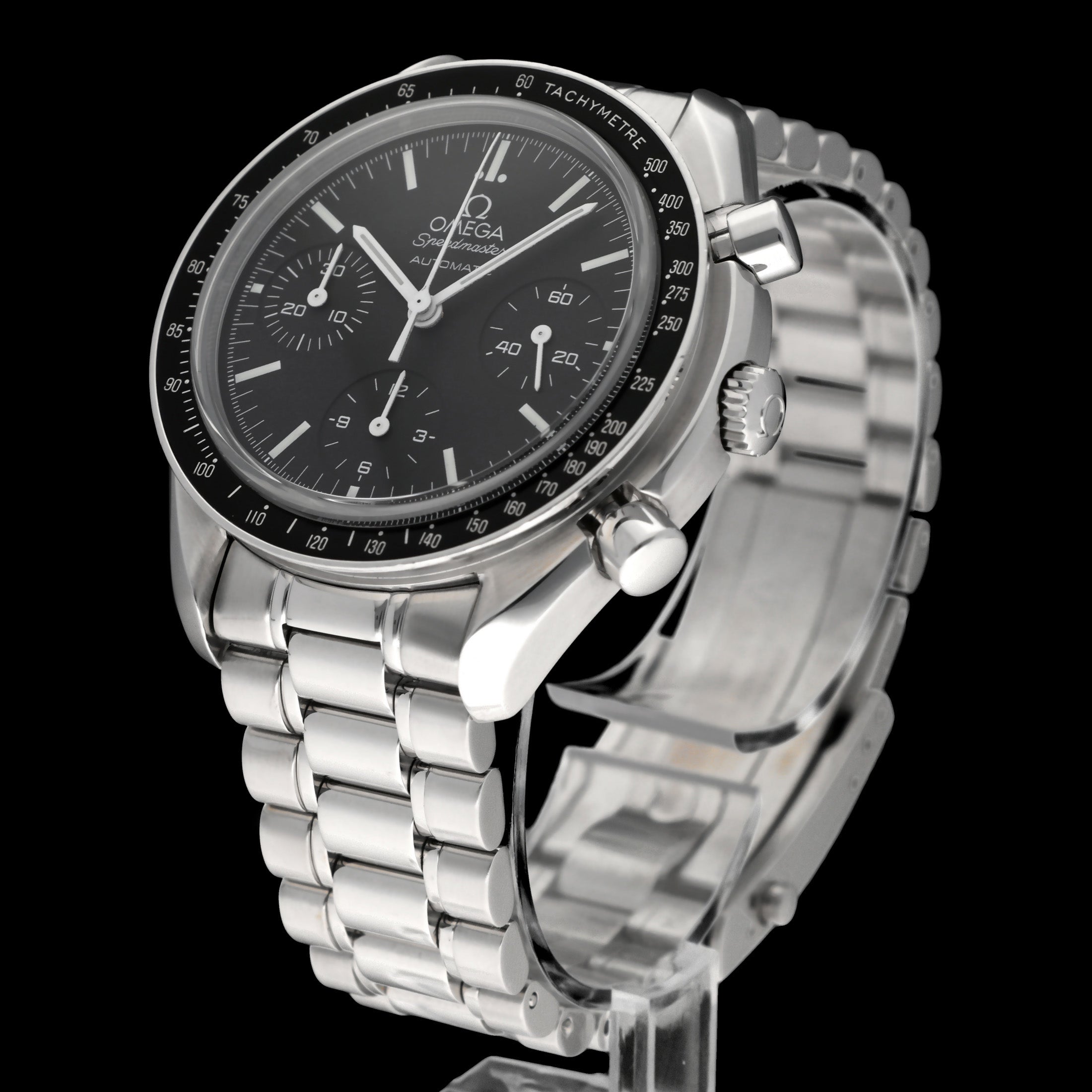 Omega Speedmaster Reduced 3539.50.00 - 2010 - Omega horloge - Omega kopen - Omega heren horloge - Trophies Watches