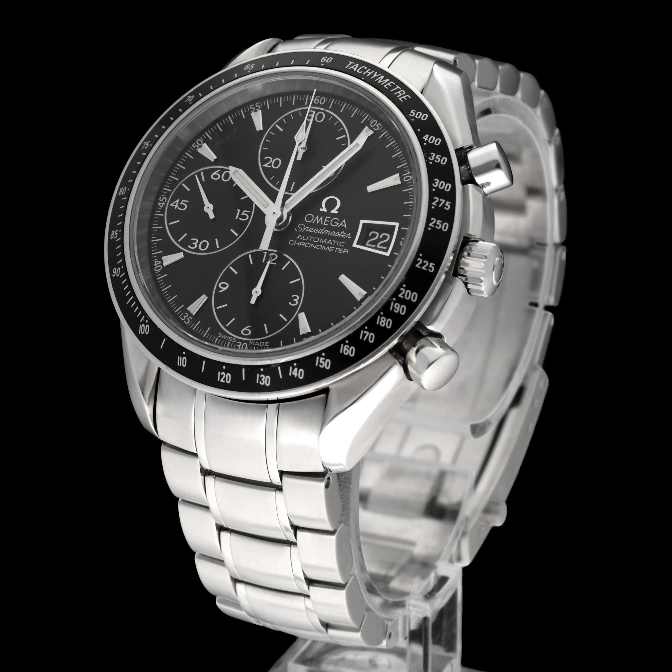 Omega Speedmaster 3210.50 - 2008 - Omega horloge - Omega kopen - Omega heren horloges - Trophies Watches