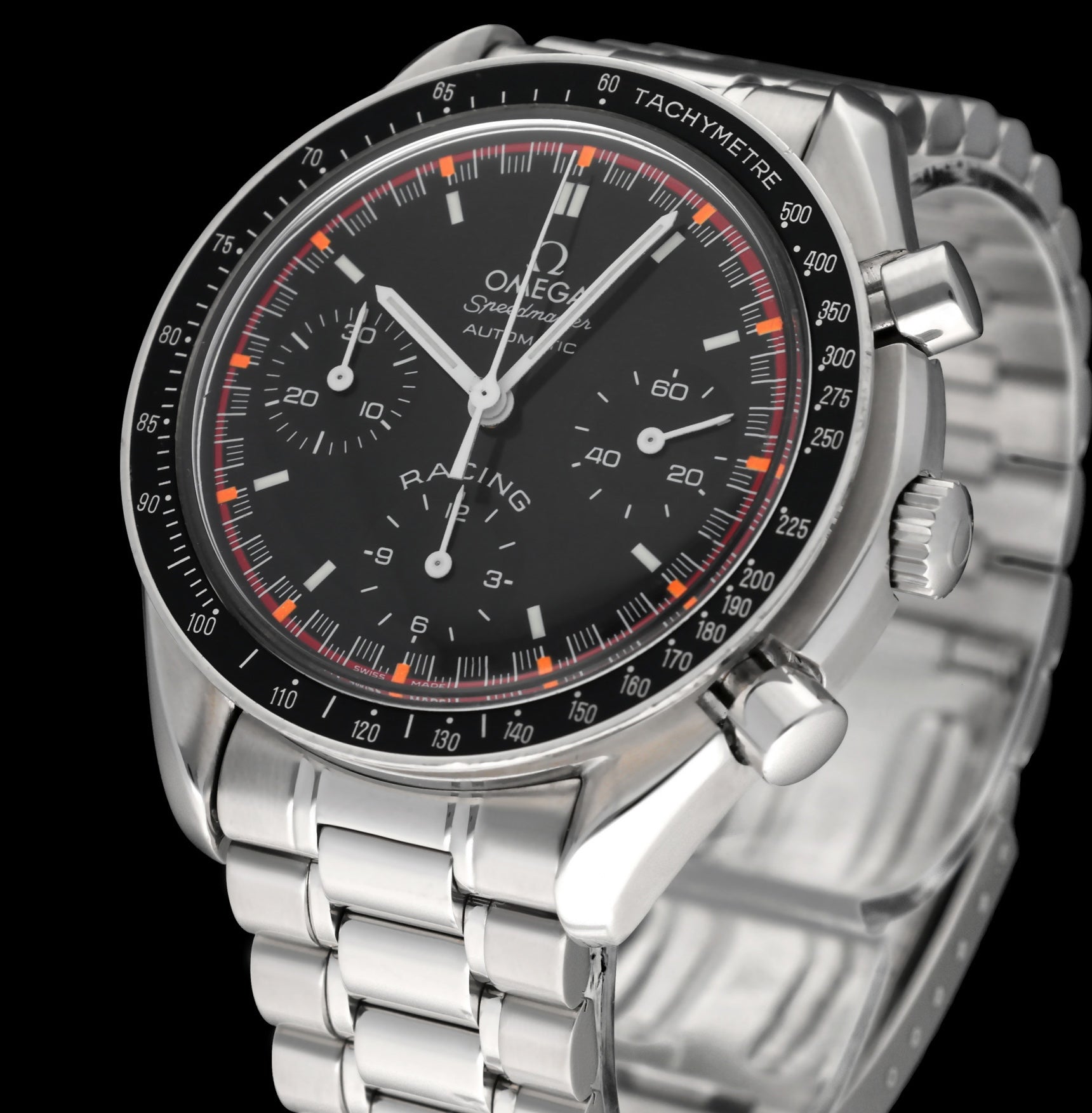 Omega Speedmaster Racing Schumacher 3518.50.00 - 1998 - Omega horloge - Omega kopen - Omega heren horloge - Trophies Watches