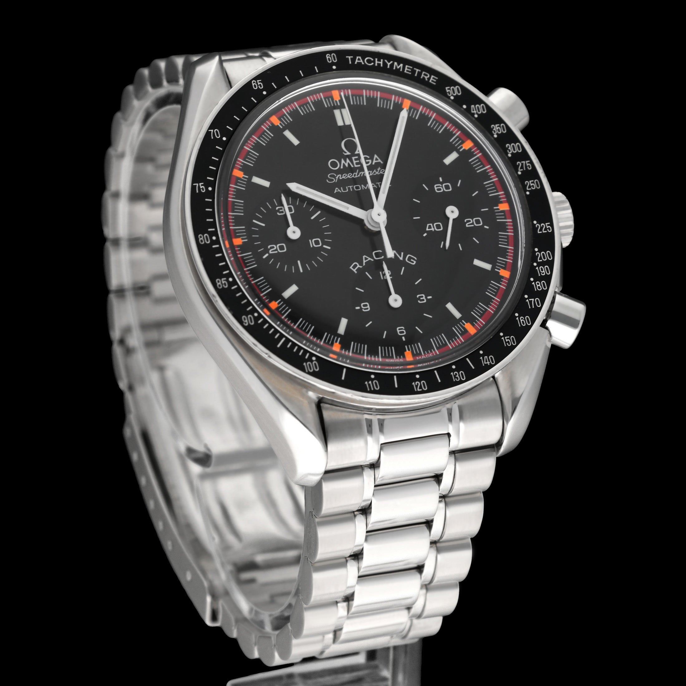 Omega Speedmaster Racing Schumacher 3518.50.00 - 1998 - Omega horloge - Omega kopen - Omega heren horloge - Trophies Watches