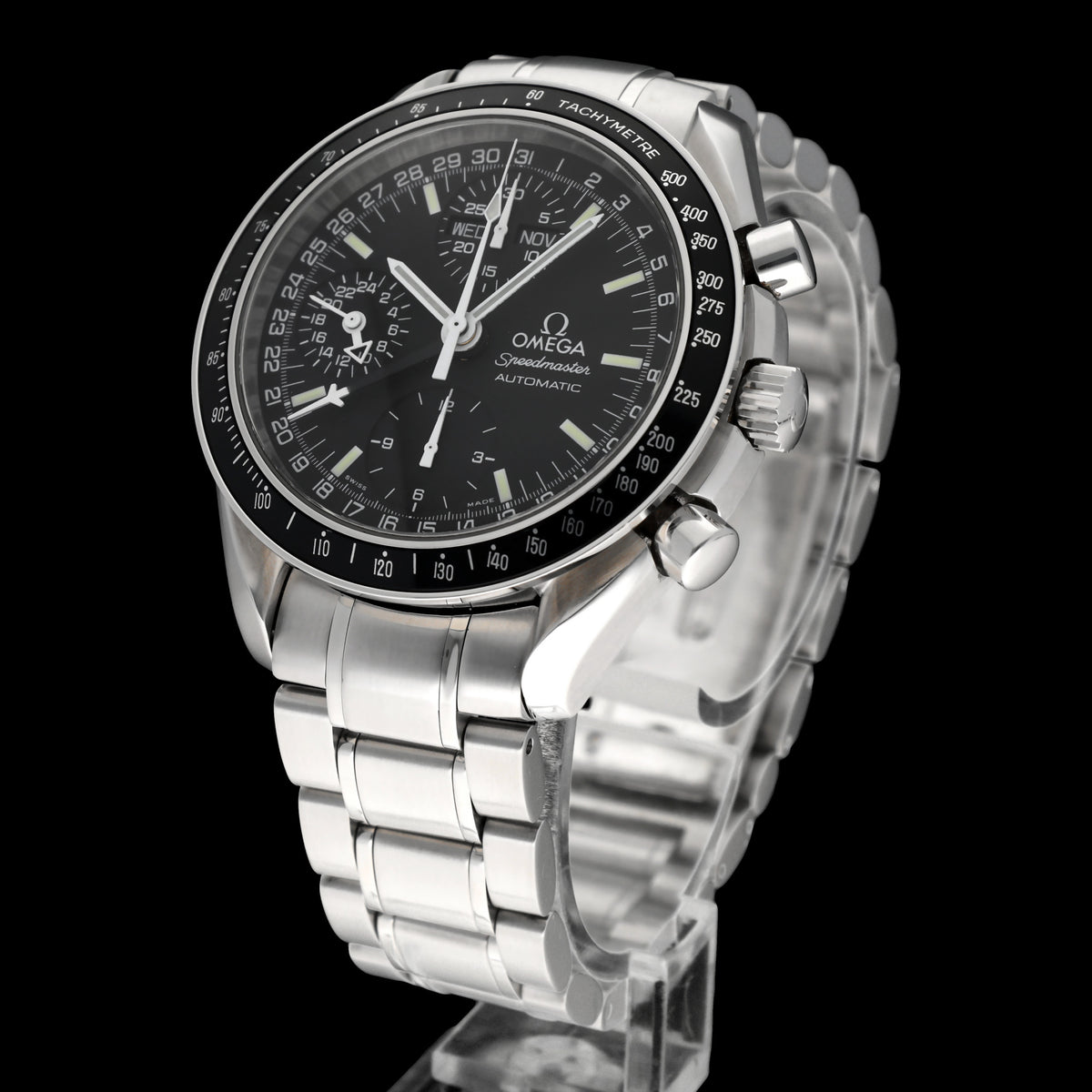 Omega Speedmaster Day Date 3520.50.00 - 1998 - Omega horloge - Omega kopen - Omega heren horloge - Trophies Watches