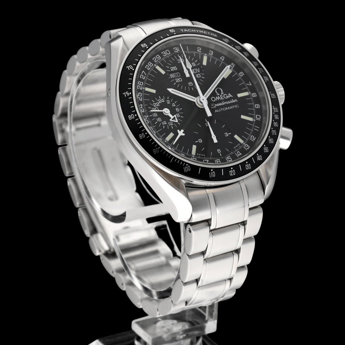 Omega Speedmaster Day Date 3520.50.00 - 1998 - Omega horloge - Omega kopen - Omega heren horloge - Trophies Watches