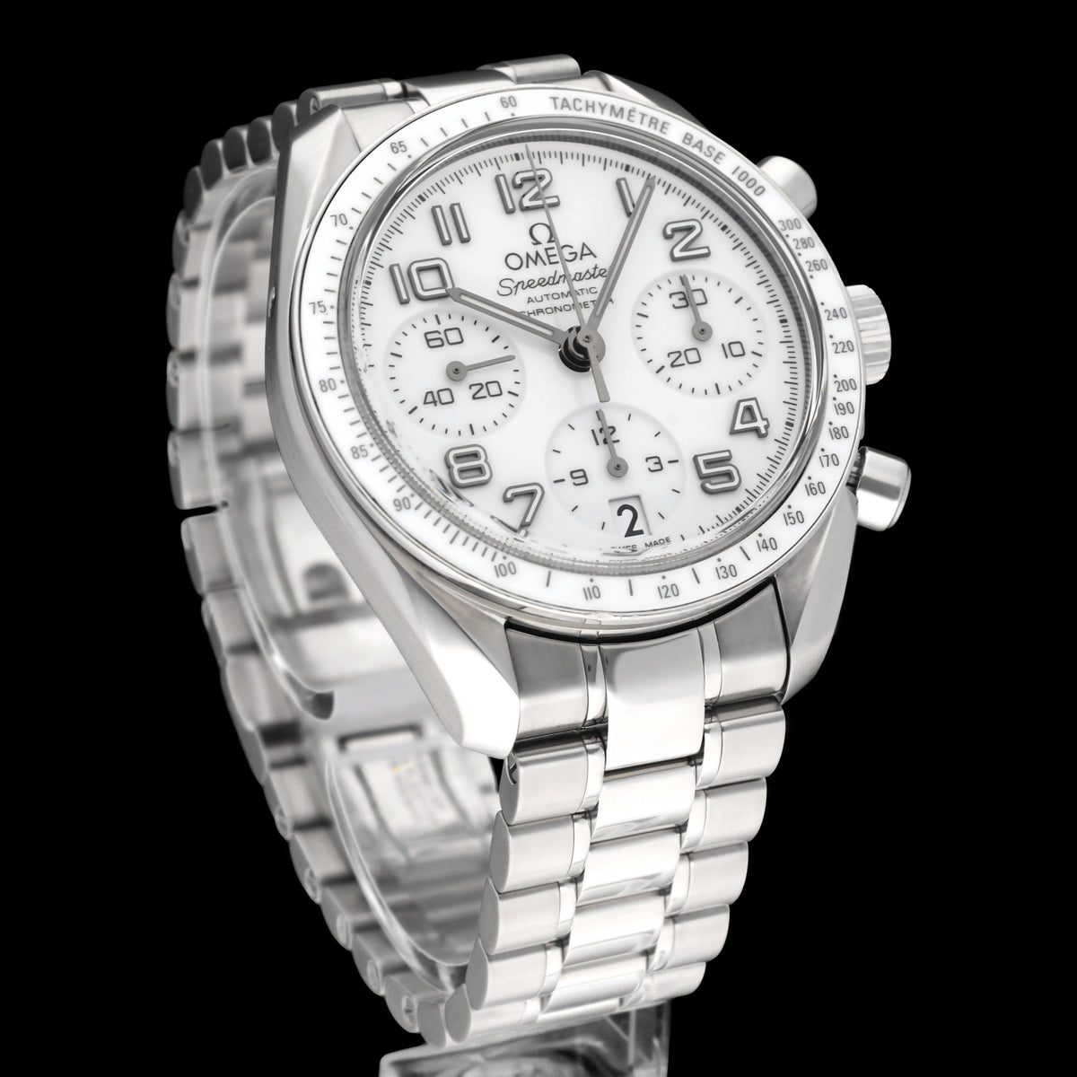 Omega Speedmaster Reduced 324.30.38.40.04.001 - 2014 - Omega horloge - Omega kopen - Omega heren horloge - Trophies Watches