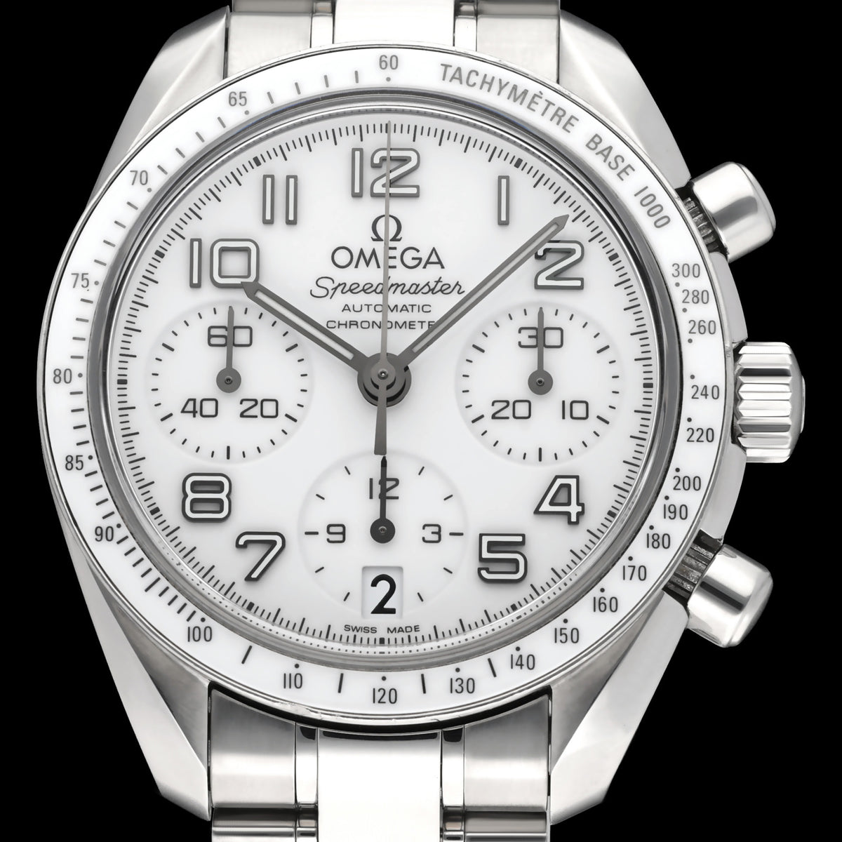 Omega Speedmaster Reduced 324.30.38.40.04.001 - 2014 - Omega horloge - Omega kopen - Omega heren horloge - Trophies Watches