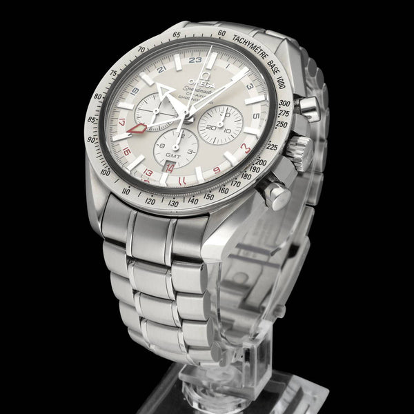 Omega Speedmaster Broad Arrow Gmt 3581.30.00 - 2021 - Omega horloge - Omega kopen - Omega heren horloges - Trophies Watches