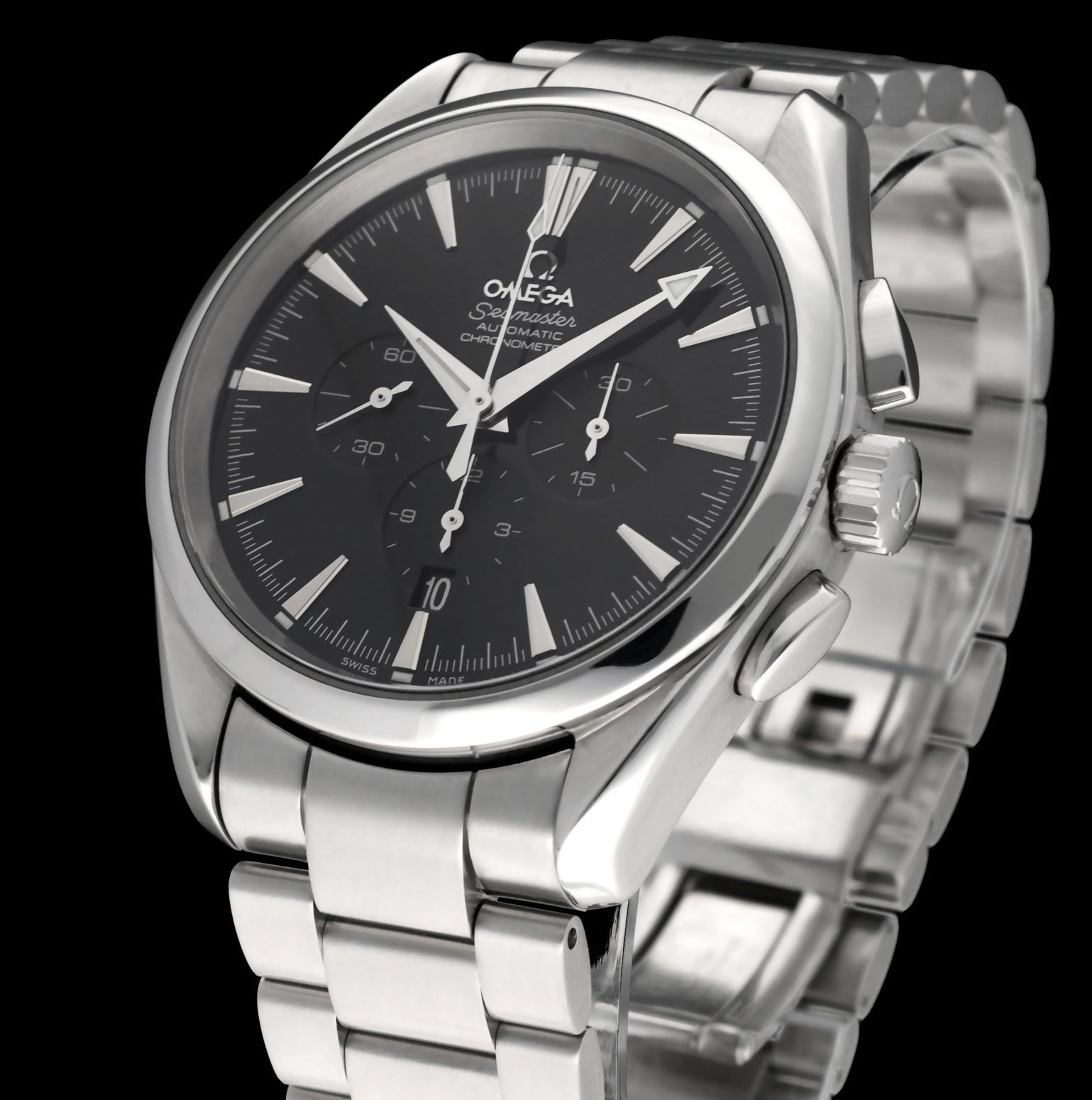 Omega Seamaster Aqua Terra Chronograph 2512.50.00 - 2007 - Omega horloge - Omega kopen - Omega heren horloge - Trophies Watches