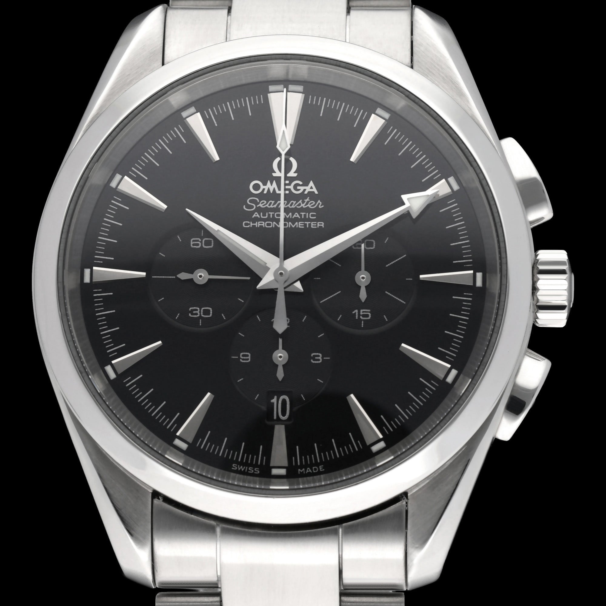 Omega Seamaster Aqua Terra Chronograph 2512.50.00 - 2007 - Omega horloge - Omega kopen - Omega heren horloge - Trophies Watches