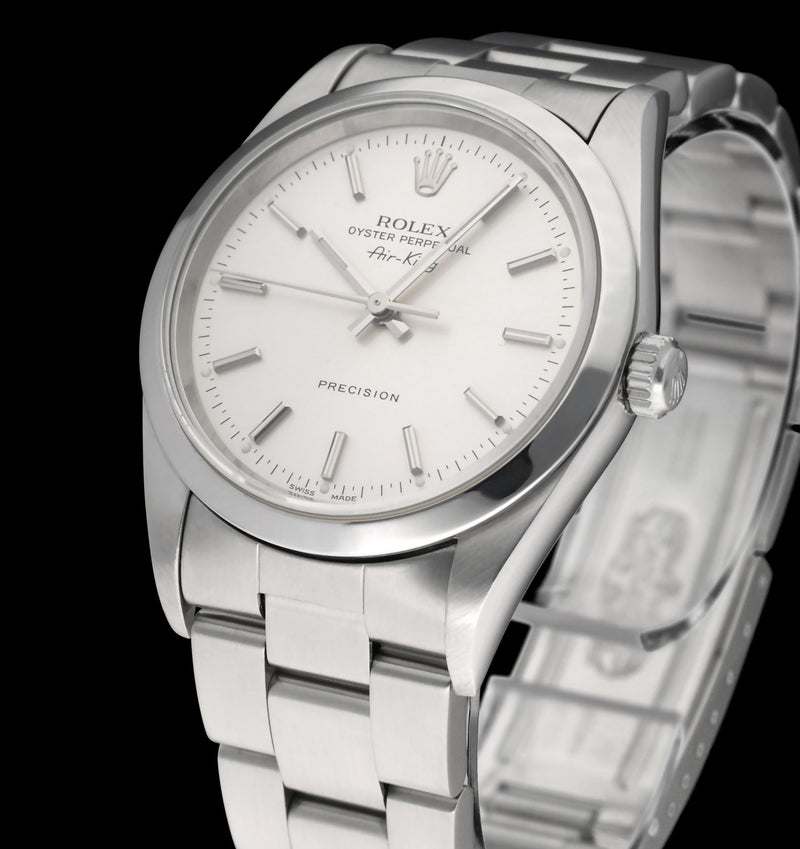 Rolex Air King Precision 14000 - 1999 - Rolex horloge - Rolex kopen - Rolex heren horloge - Trophies Watches