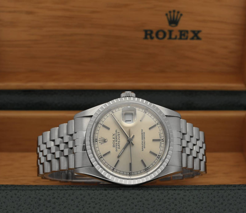 Rolex Datejust 16220 - 1993 - Rolex horloge - Rolex kopen - Rolex heren horloge - Trophies Watches