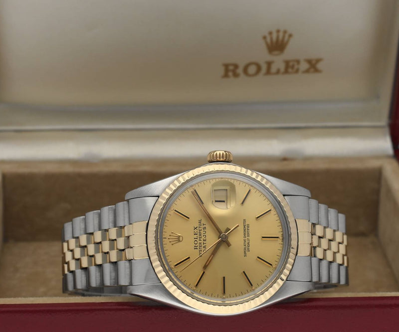 Rolex Datejust 16013 - 1980 - Rolex horloge - Rolex kopen - Rolex heren horloge - Trophies Watches