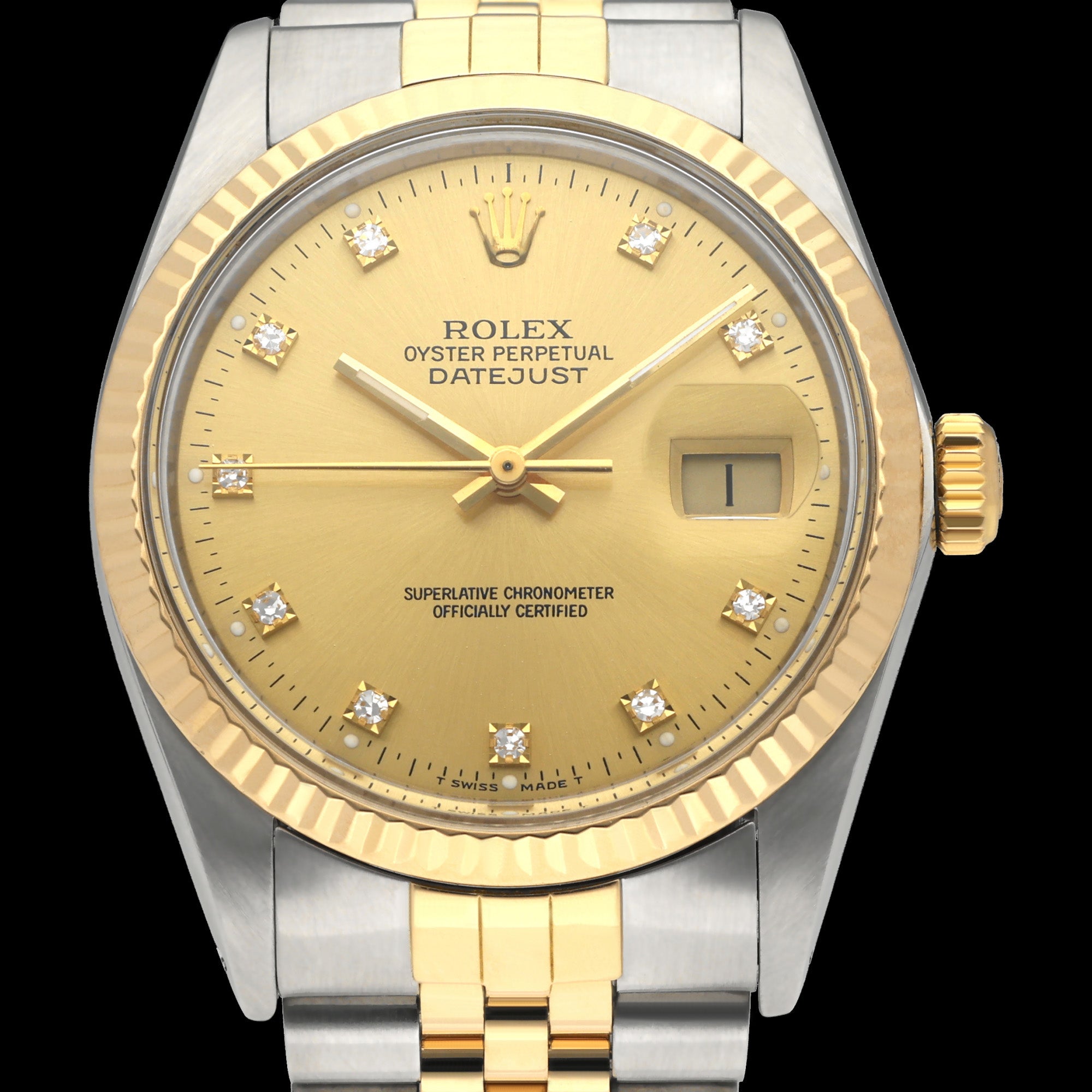 Rolex Datejust 16013G - 1988 - Rolex horloge - Rolex kopen - Rolex heren horloge - Trophies Watches