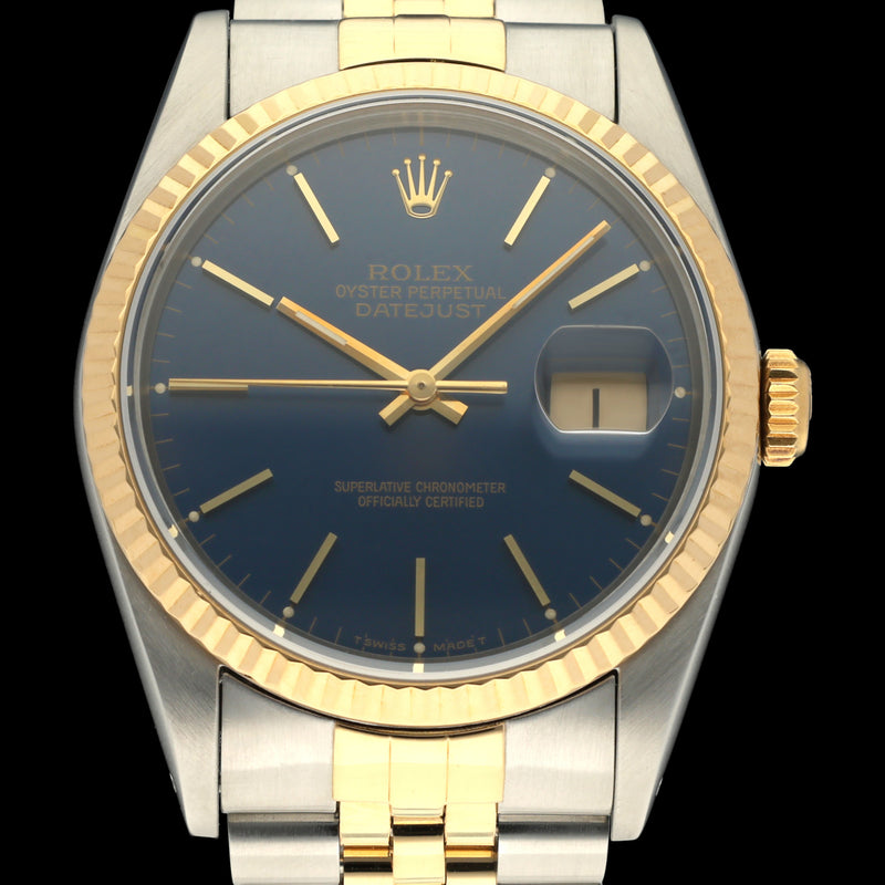 Rolex Datejust 16233 - 1993 - Rolex horloge - Rolex kopen - Rolex heren horloge - Trophies Watches