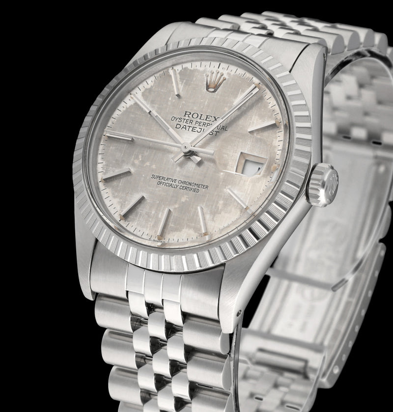 Rolex Datejust 16030 Tropical Linen Dial - 1987 - Rolex horloge - Rolex kopen - Rolex heren horloge - Trophies Watches