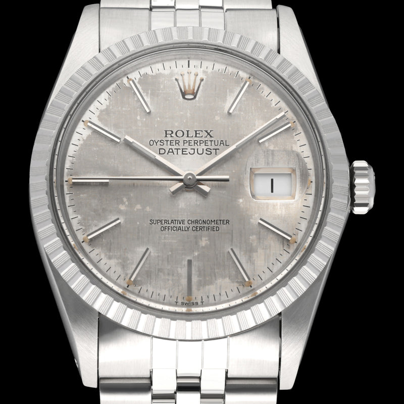 Rolex Datejust 16030 Tropical Linen Dial - 1987 - Rolex horloge - Rolex kopen - Rolex heren horloge - Trophies Watches