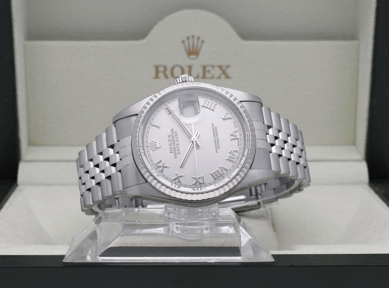 Rolex Datejust 16234 - 2004 - Rolex horloge - Rolex kopen - Rolex heren horloge - Trophies Watches