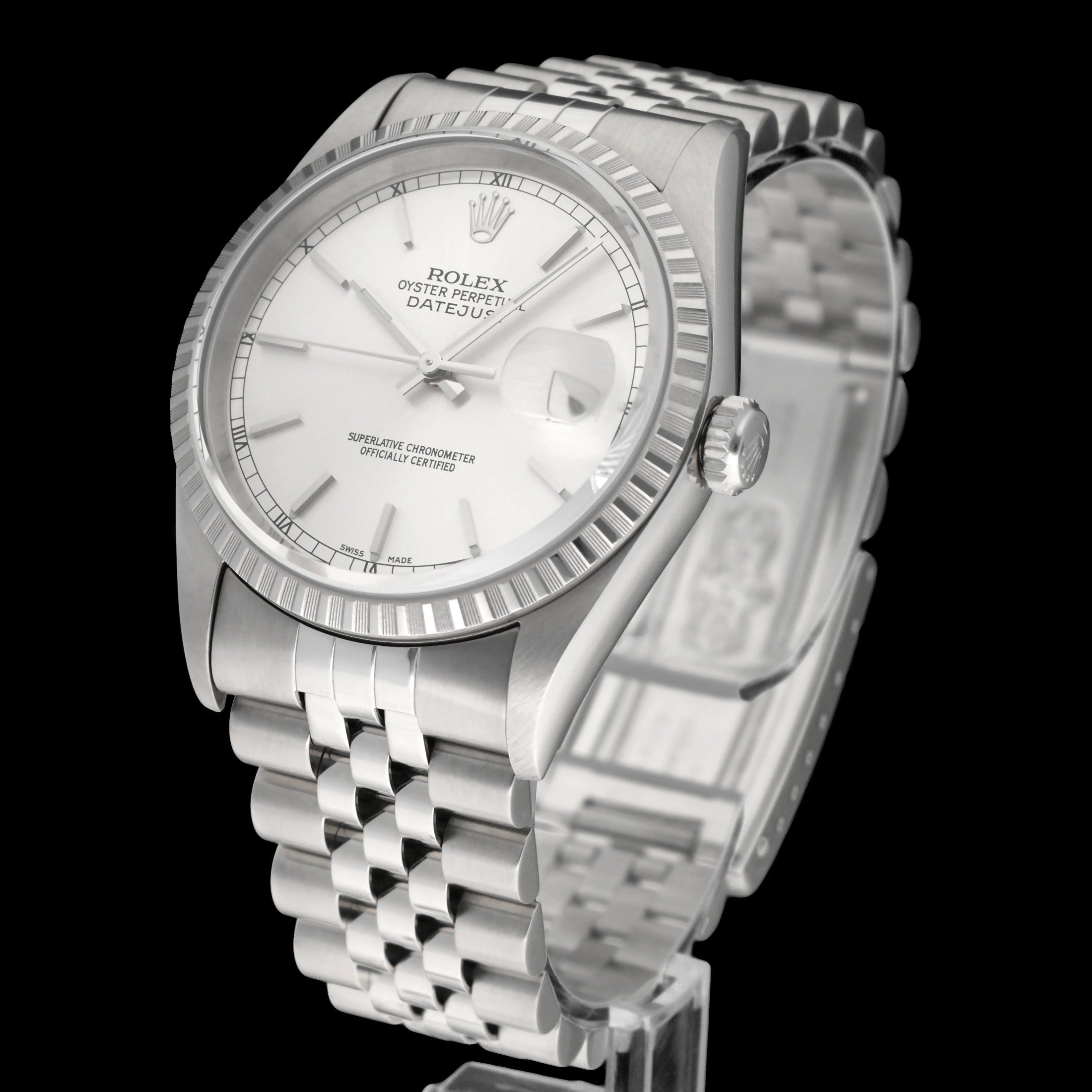 Rolex Datejust 16220 - 2000 - Rolex horloge - Rolex kopen - Rolex heren horloge - Trophies Watches