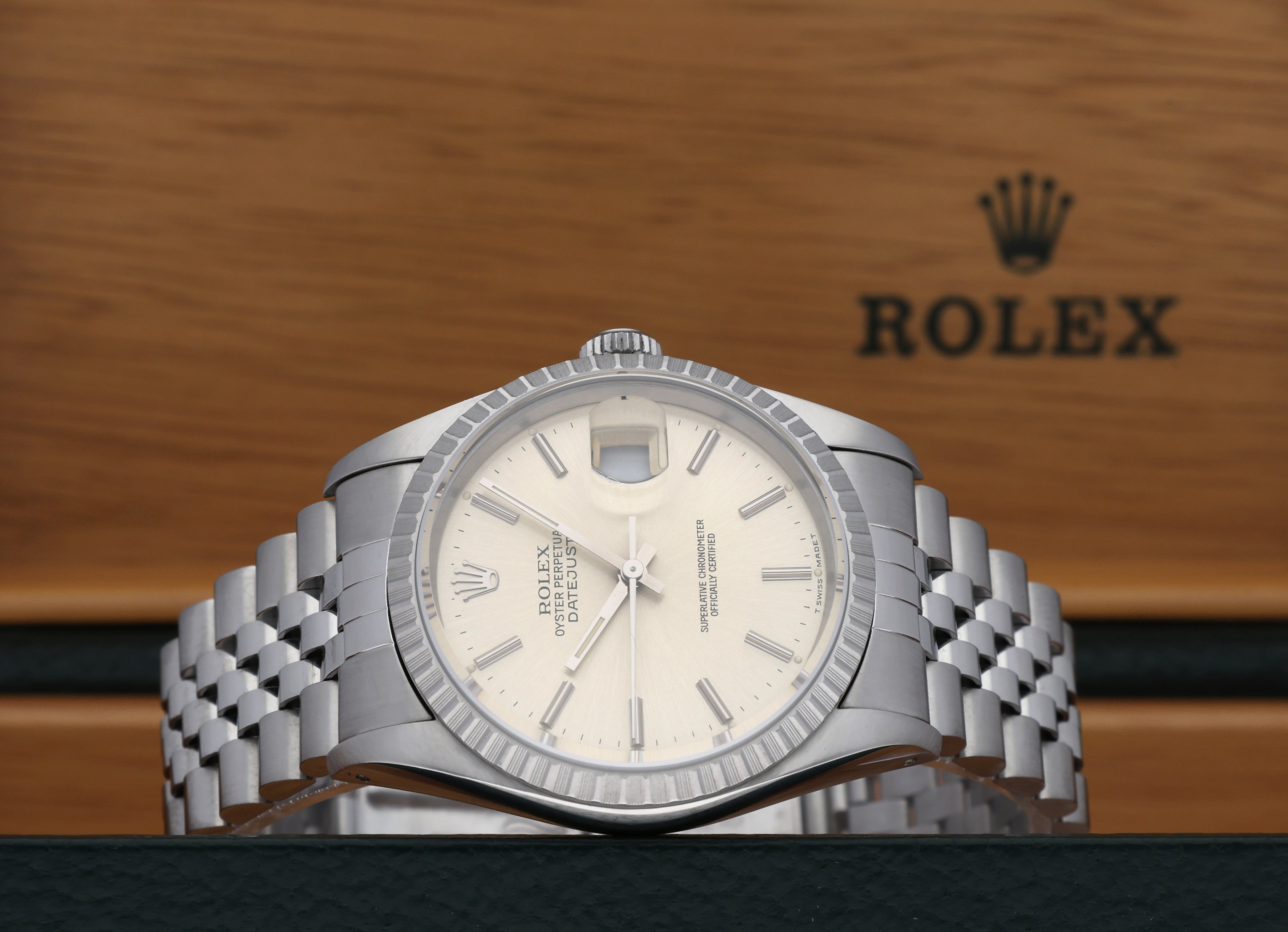 Rolex Datejust 16220 - 1991 - Rolex horloge - Rolex kopen - Rolex heren horloge - Trophies Watches