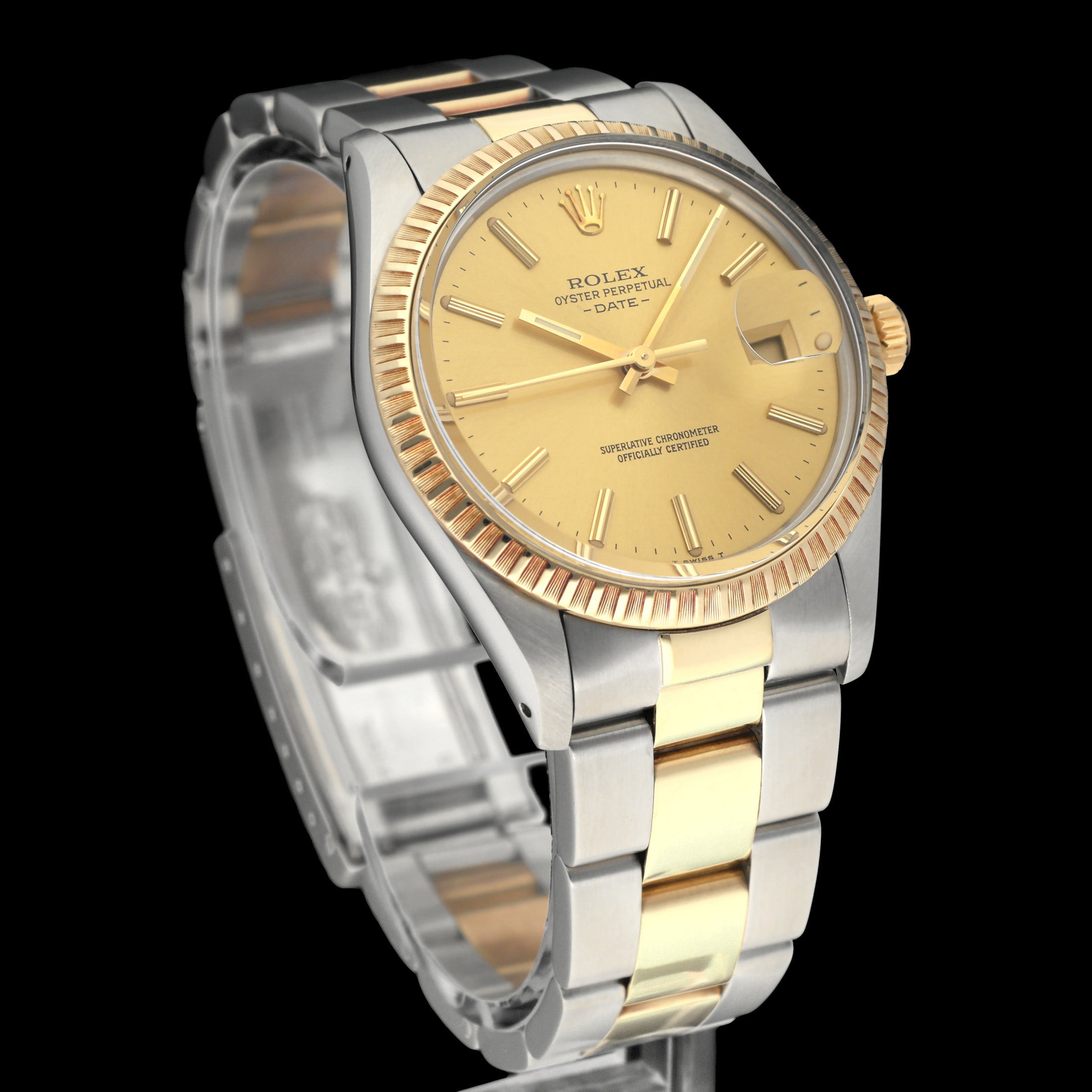 Rolex Oyster Perpetual Date 15053 - 1982 - Rolex horloge - Rolex kopen - Rolex heren horloge - Trophies Watches