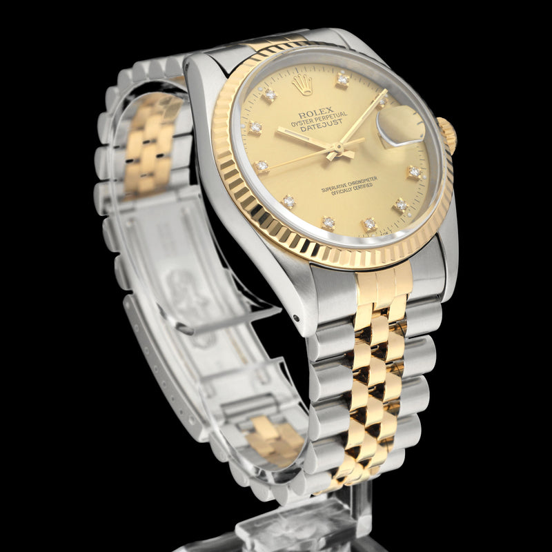 Rolex Datejust 16233G - 1991 - Rolex horloge - Rolex kopen - Rolex heren horloge - Trophies Watches