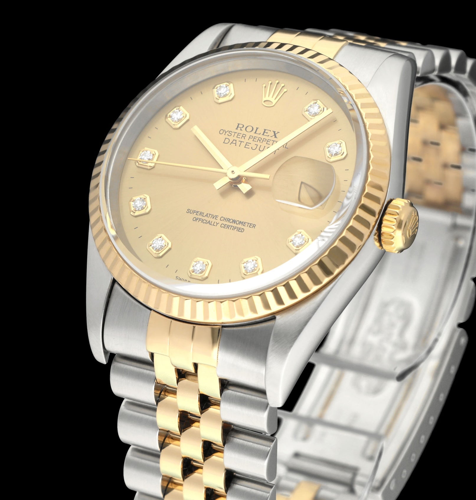 Rolex Datejust 16233G - 2002 - Rolex horloge - Rolex kopen - Rolex heren horloge - Trophies Watches