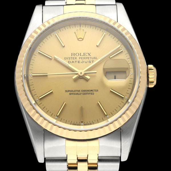 Rolex Datejust 16233 - 1991 - Rolex horloge - Rolex kopen - Rolex heren horloge - Trophies Watches