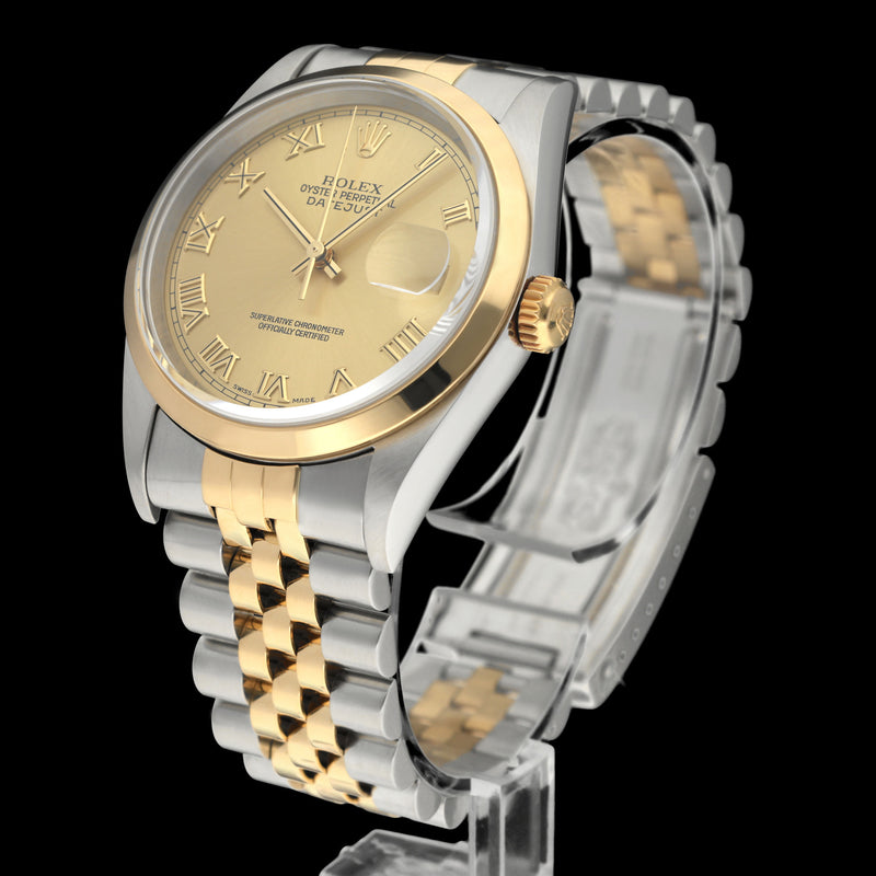 Rolex Datejust 16203 - 2000 - Rolex horloge - Rolex kopen - Rolex heren horloge - Trophies Watches