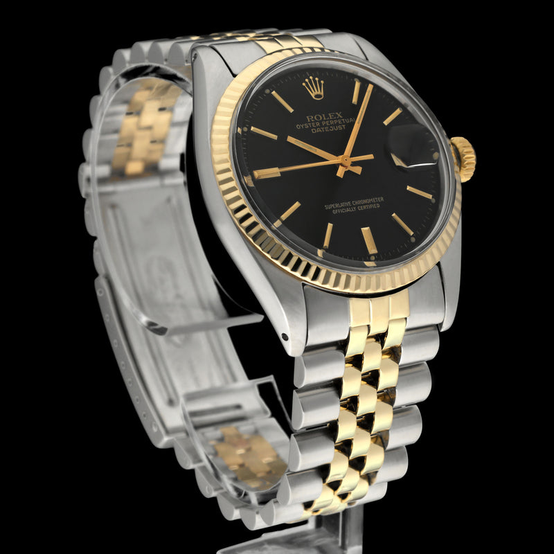 Rolex Datejust 1601 - 1975 - goud/staal - two/tone - Rolex horloge - Rolex kopen - Rolex heren horloge - Trophies Watches