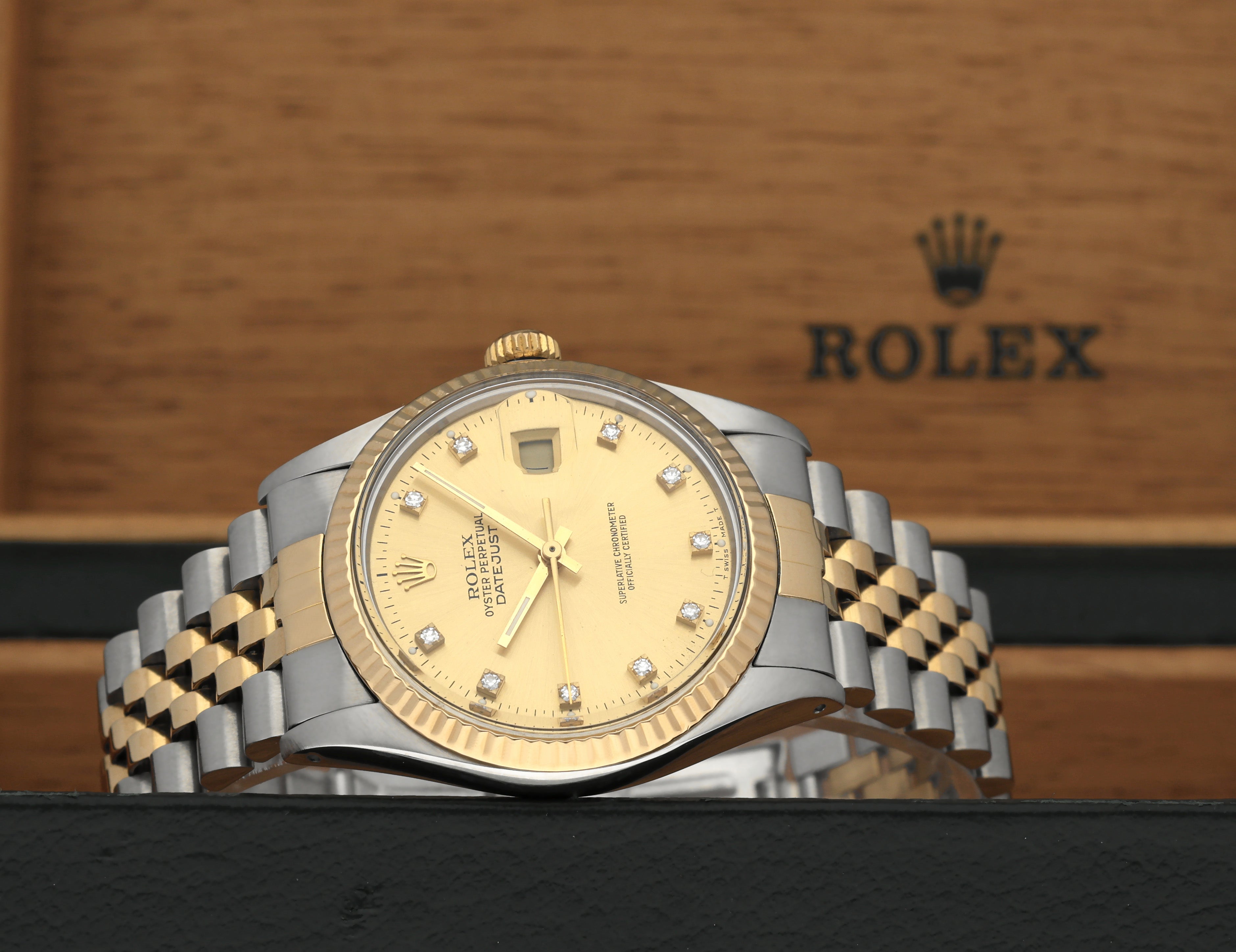 Rolex Datejust 16013G - 1987 - Rolex horloge - Rolex kopen - Rolex heren horloge - Trophies Watches