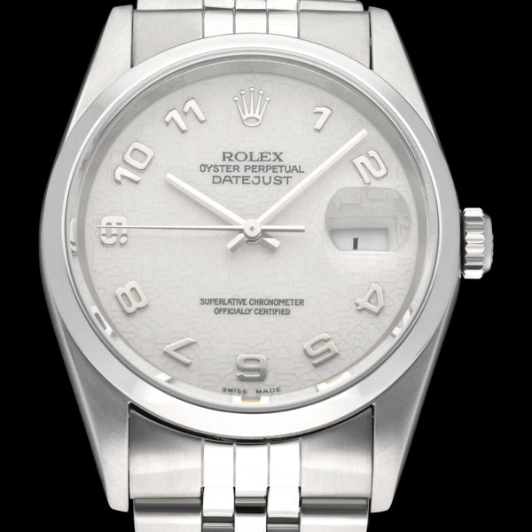 Rolex Datejust 16220 - 2001 - Rolex horloge - Rolex kopen - Rolex heren horloge - Trophies Watches