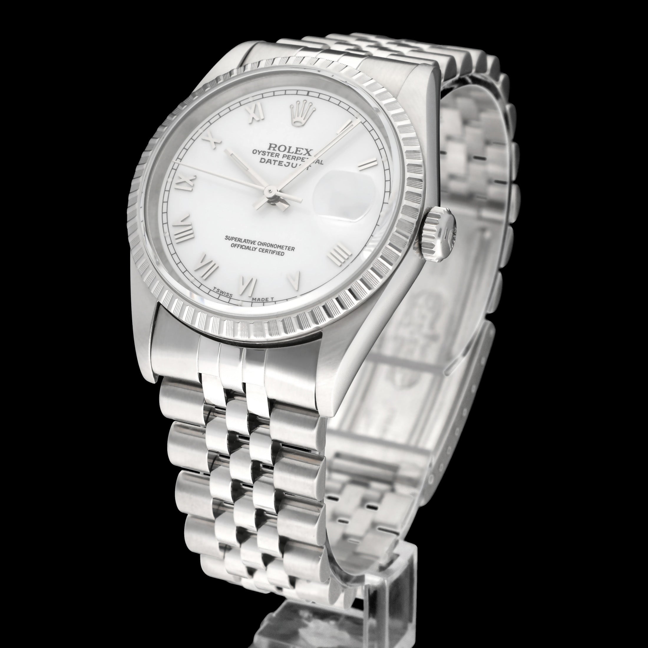 Rolex Datejust 16220 - 2005 - Rolex horloge - Rolex kopen - Rolex heren horloge - Trophies Watches