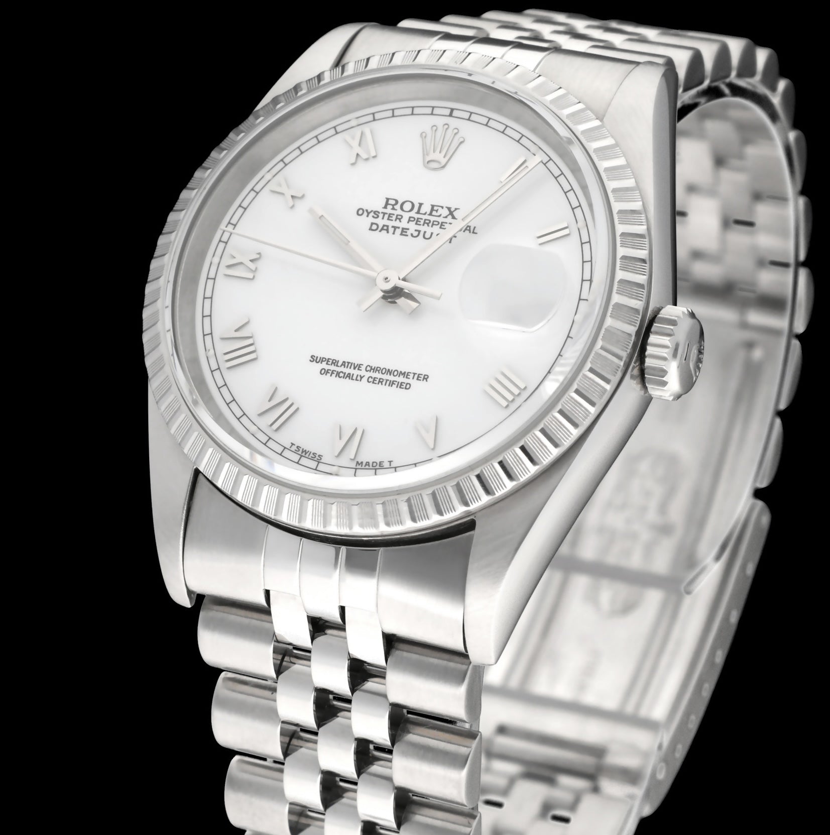 Rolex Datejust 16220 - 2005 - Rolex horloge - Rolex kopen - Rolex heren horloge - Trophies Watches