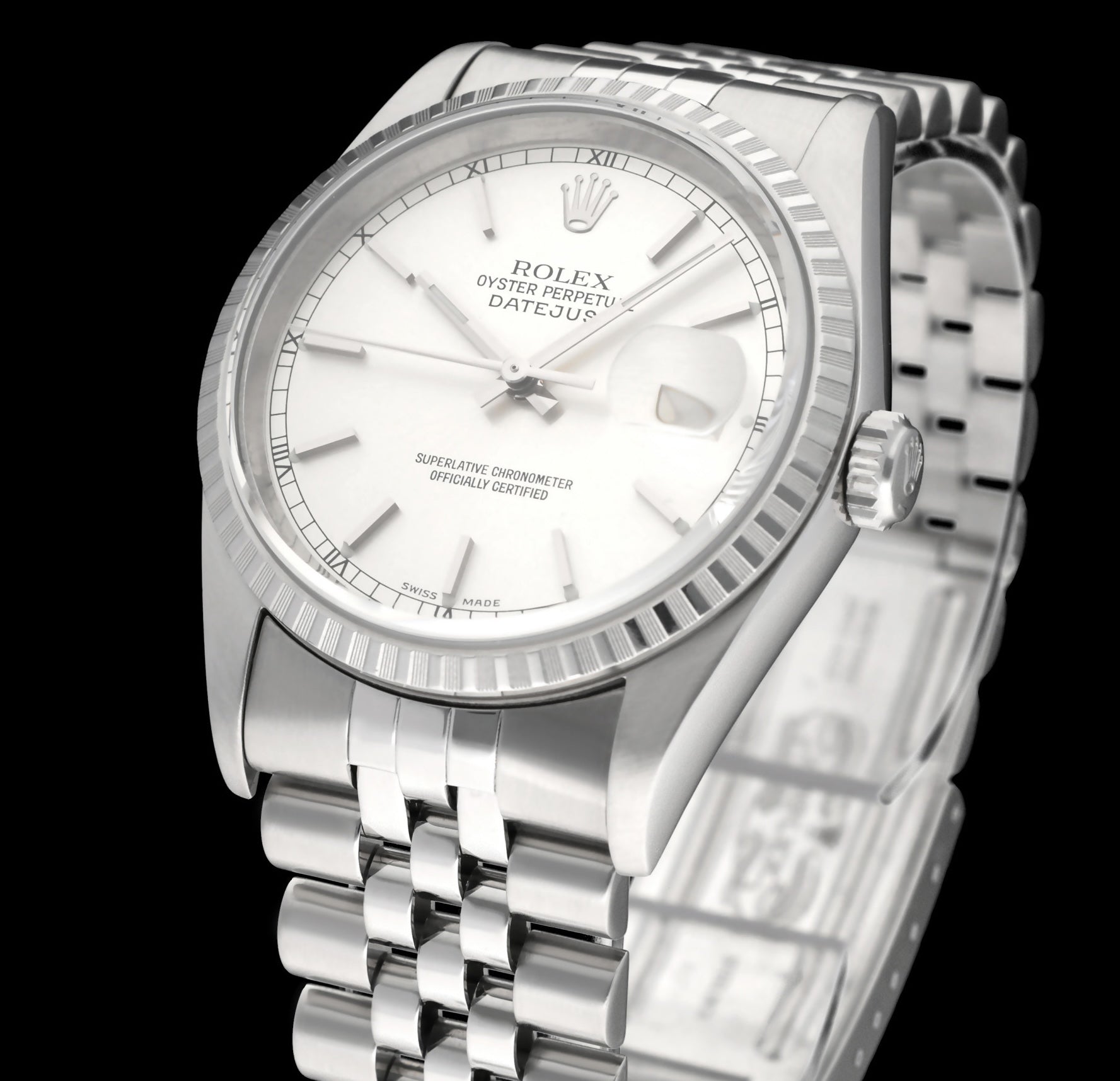Rolex Datejust 16220 - 2002 - Rolex horloge - Rolex kopen - Rolex heren horloge - Trophies Watches
