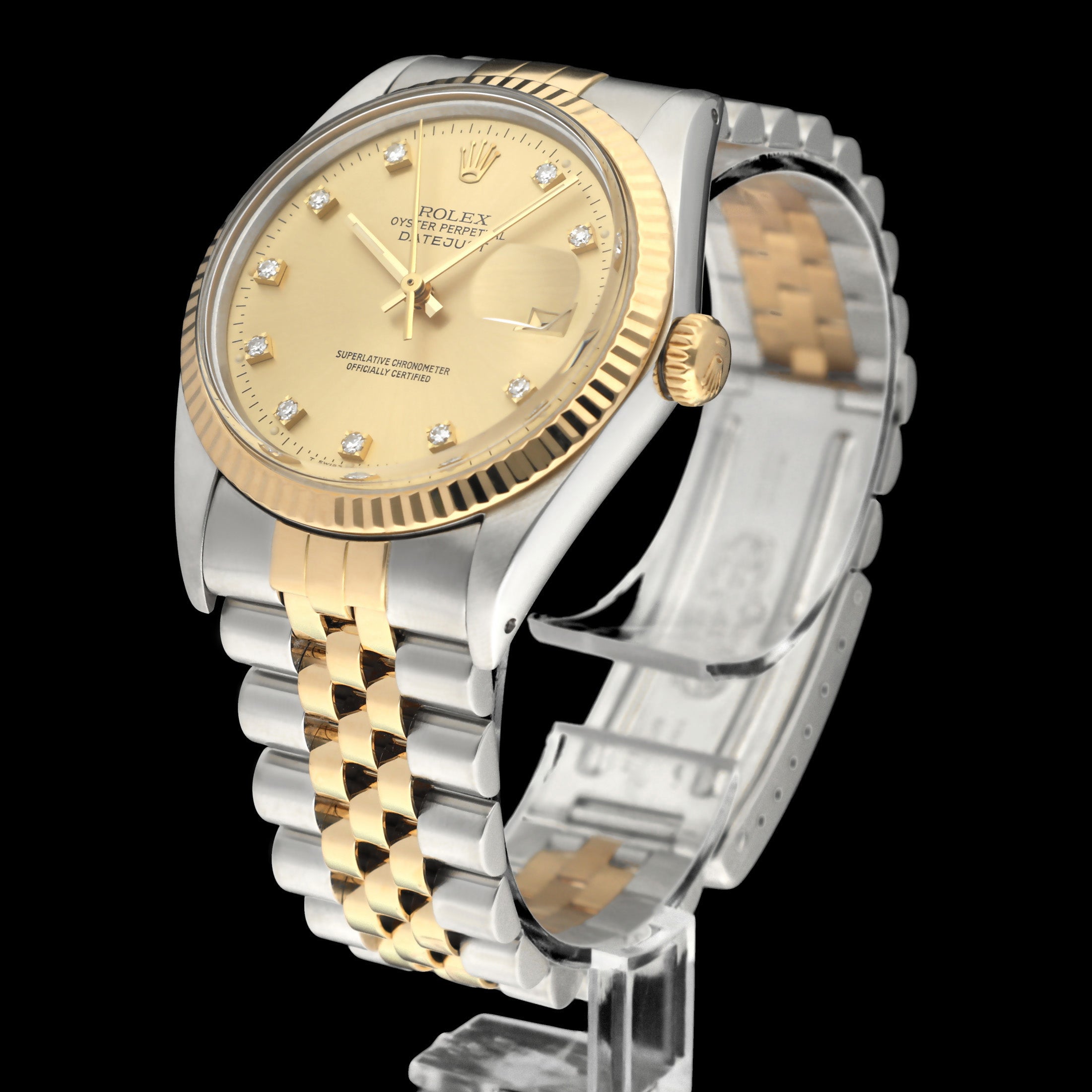 Rolex Datejust 16013G - 1987 - Rolex horloge - Rolex kopen - Rolex heren horloge - Trophies Watches