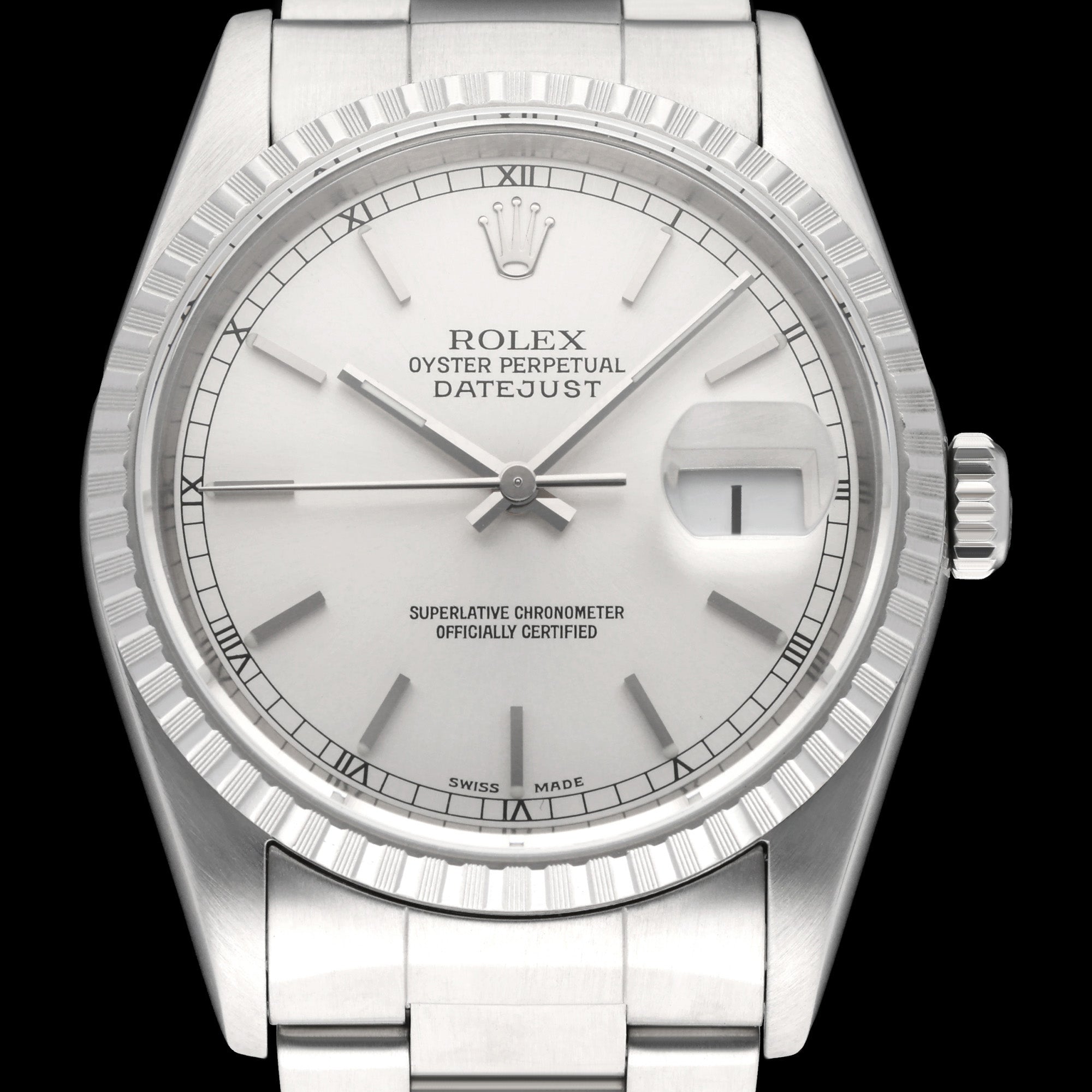 Rolex Datejust 16220 - 2006 - Rolex horloge - Rolex kopen - Rolex heren horloge - Trophies Watches