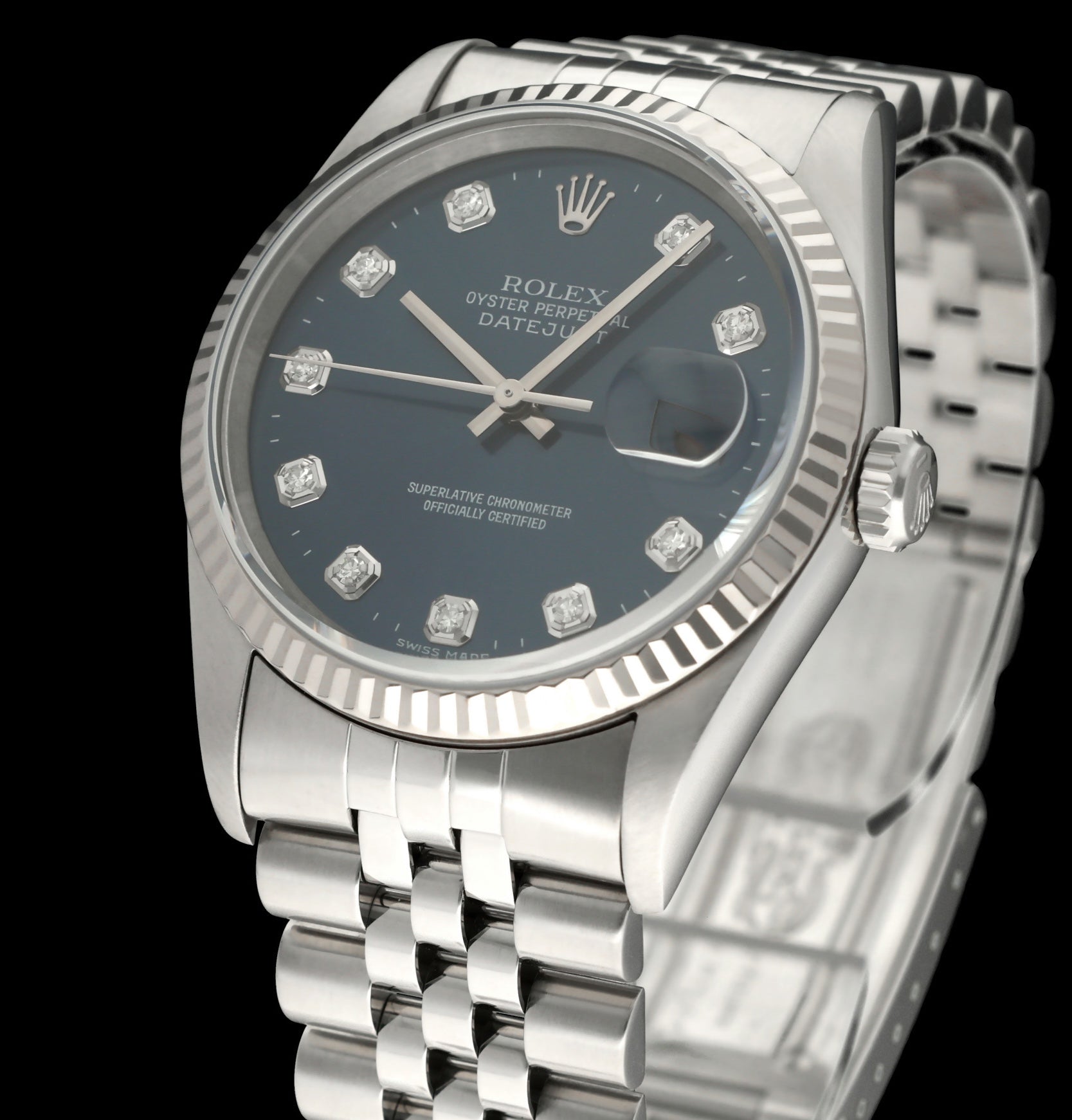 Rolex Datejust 16234G - 2000 - Rolex horloge - Rolex kopen - Rolex heren horloge - Trophies Watches