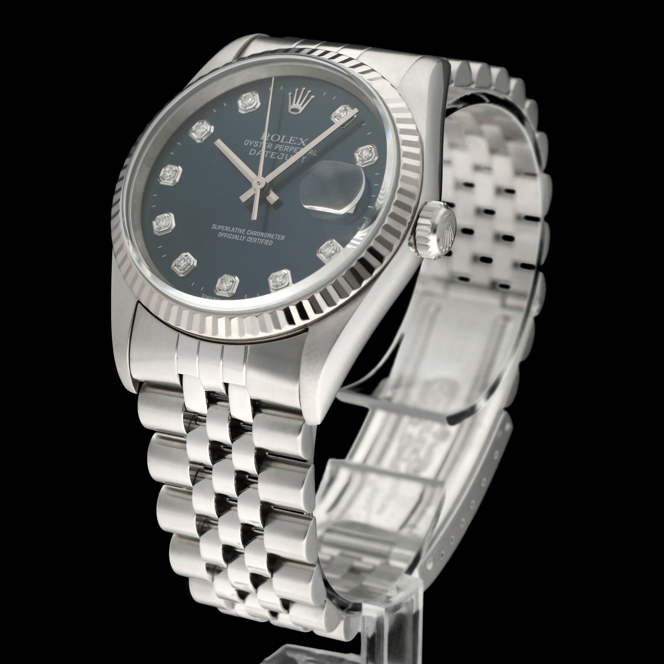 Rolex Datejust 16234G - 2000 - Rolex horloge - Rolex kopen - Rolex heren horloge - Trophies Watches