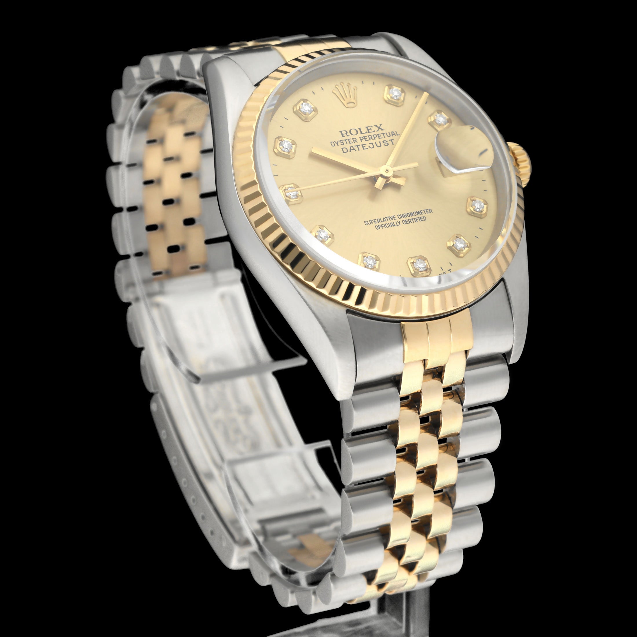 Rolex Datejust 16233G - 1995 - Rolex horloge - Rolex kopen - Rolex heren horloge - Trophies Watches
