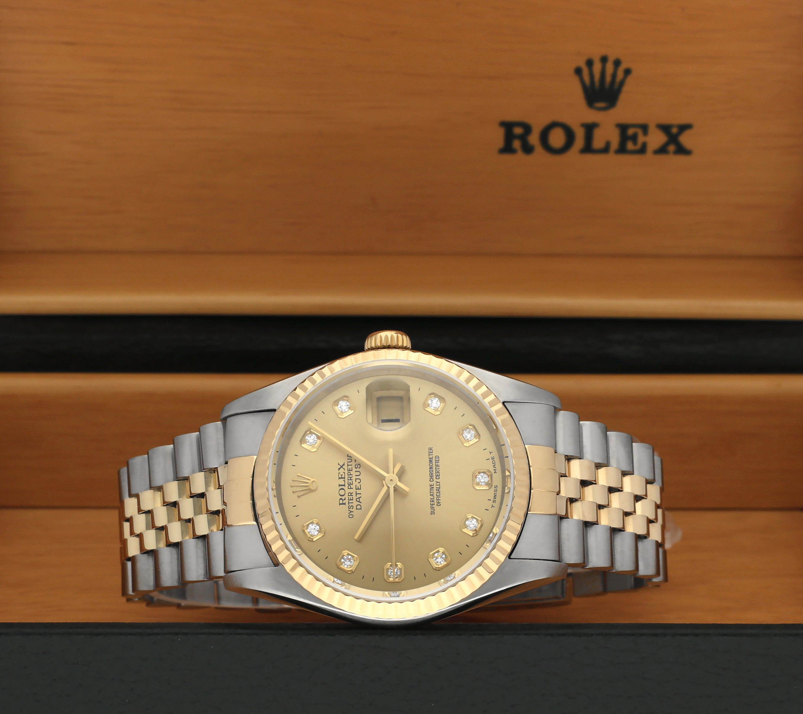Rolex Datejust 16233G - 1995 - Rolex horloge - Rolex kopen - Rolex heren horloge - Trophies Watches