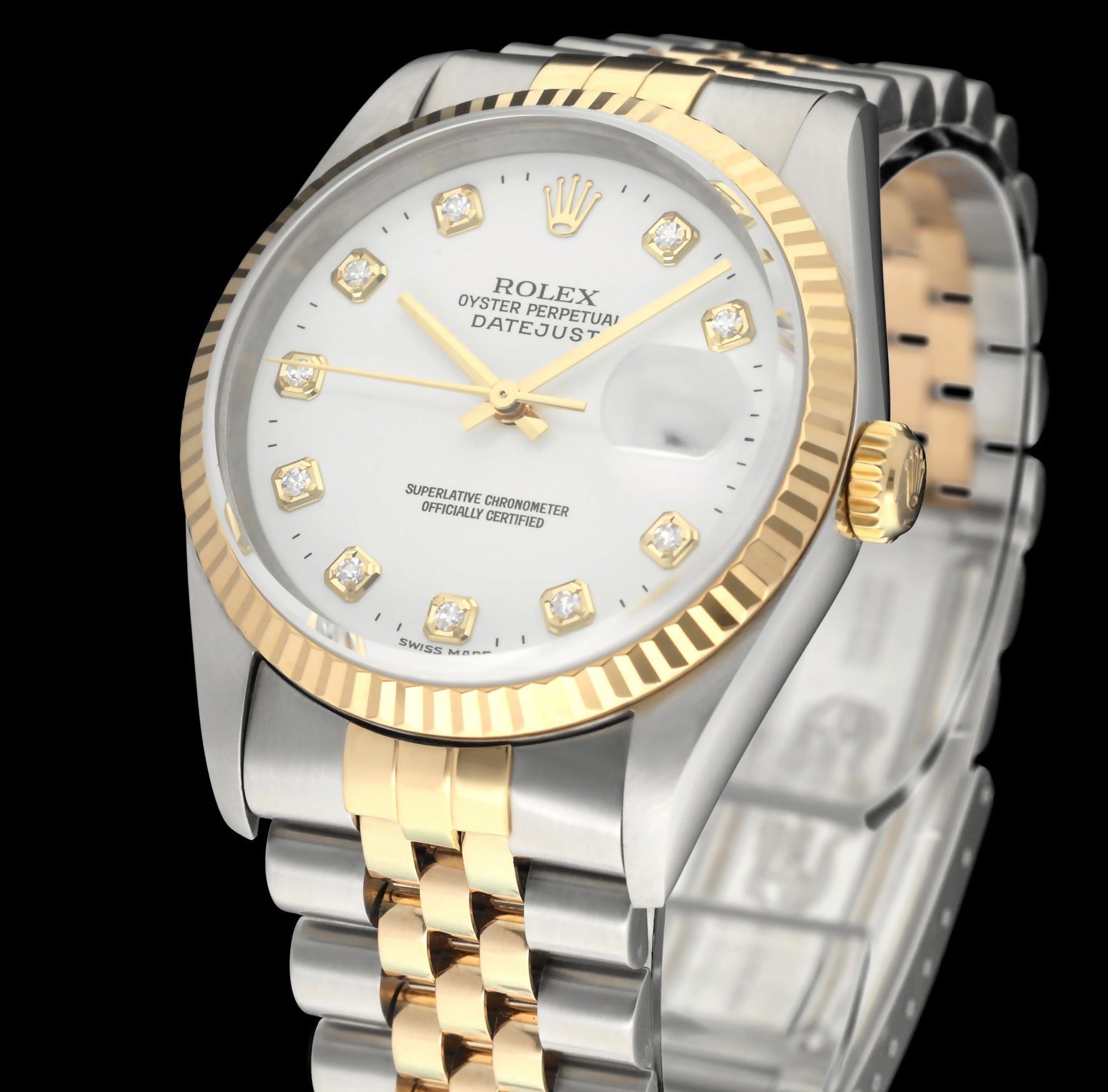 Rolex Datejust 16233G - 2003 - Rolex horloge - Rolex kopen - Rolex heren horloge - Trophies Watches