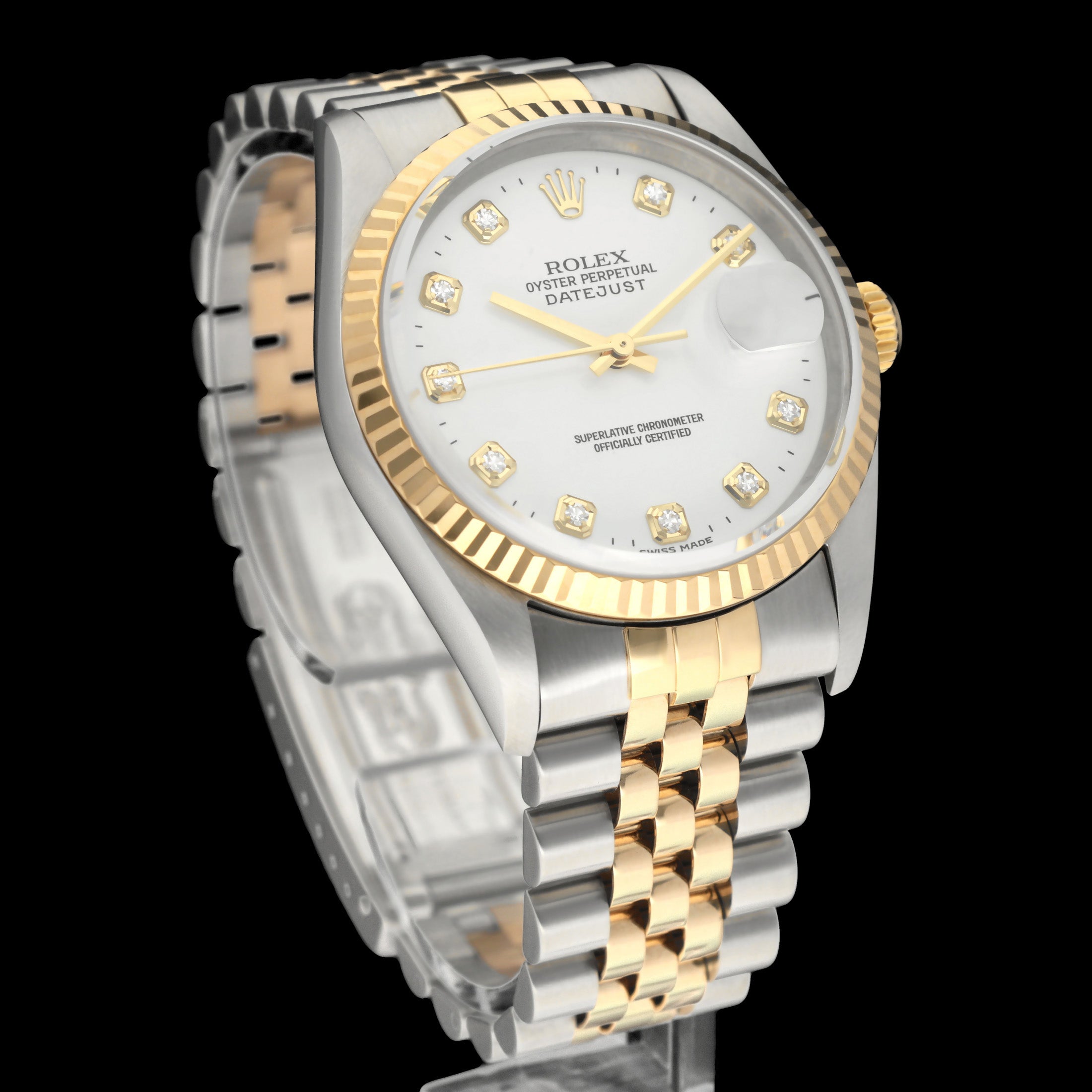 Rolex Datejust 16233G - 2003 - Rolex horloge - Rolex kopen - Rolex heren horloge - Trophies Watches