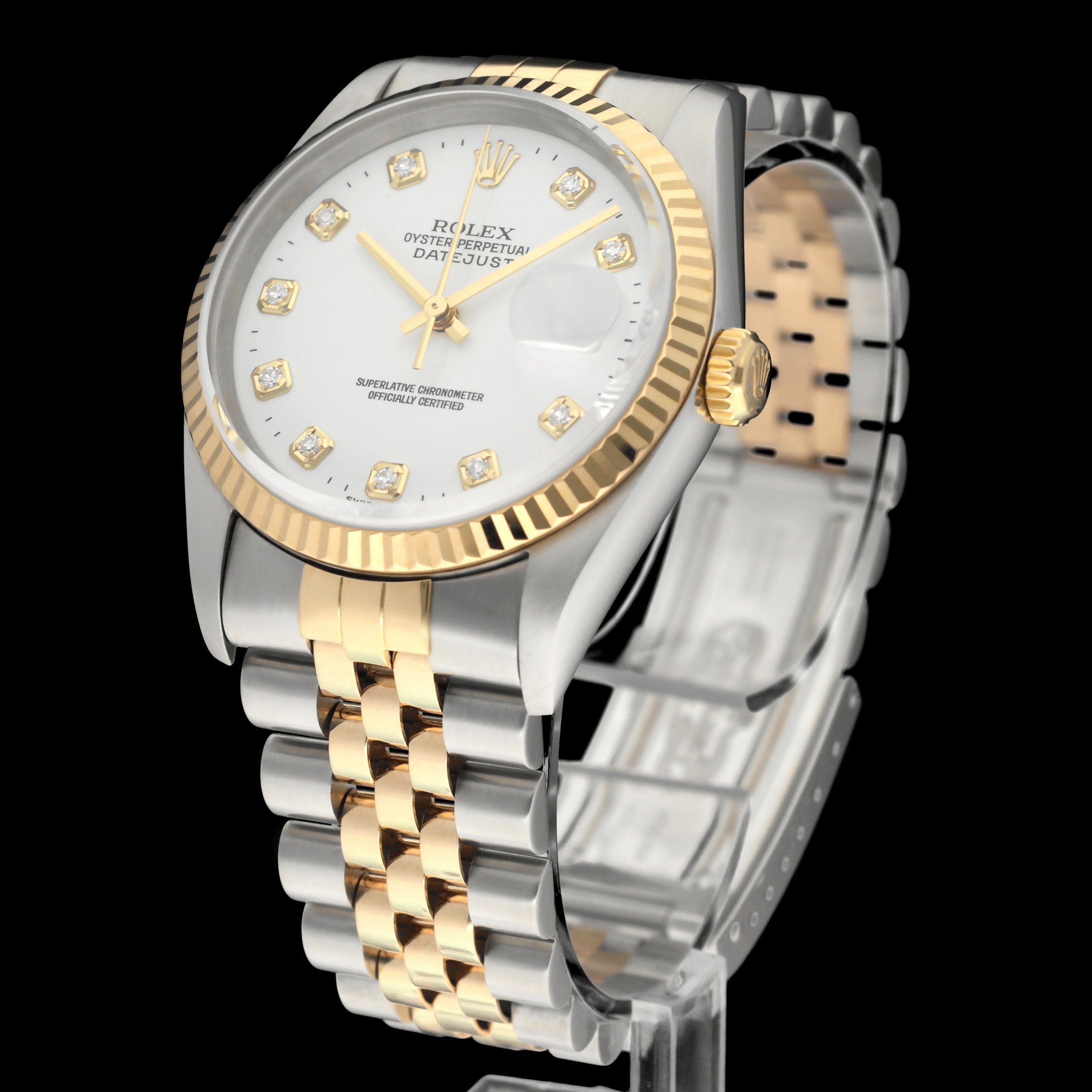 Rolex Datejust 16233G - 2003 - Rolex horloge - Rolex kopen - Rolex heren horloge - Trophies Watches
