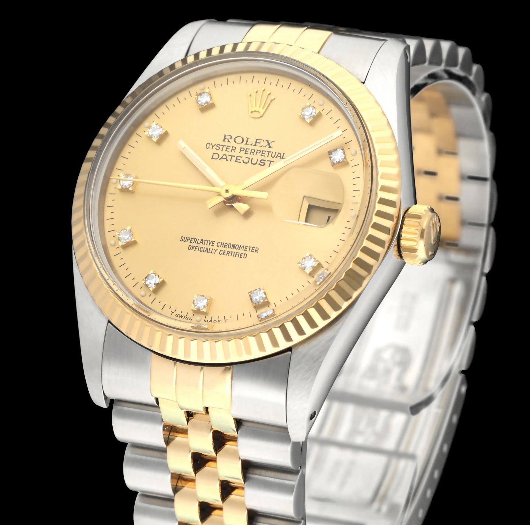 Rolex Datejust 16013G - 1987 - Rolex horloge - Rolex kopen - Rolex heren horloge - Trophies Watches