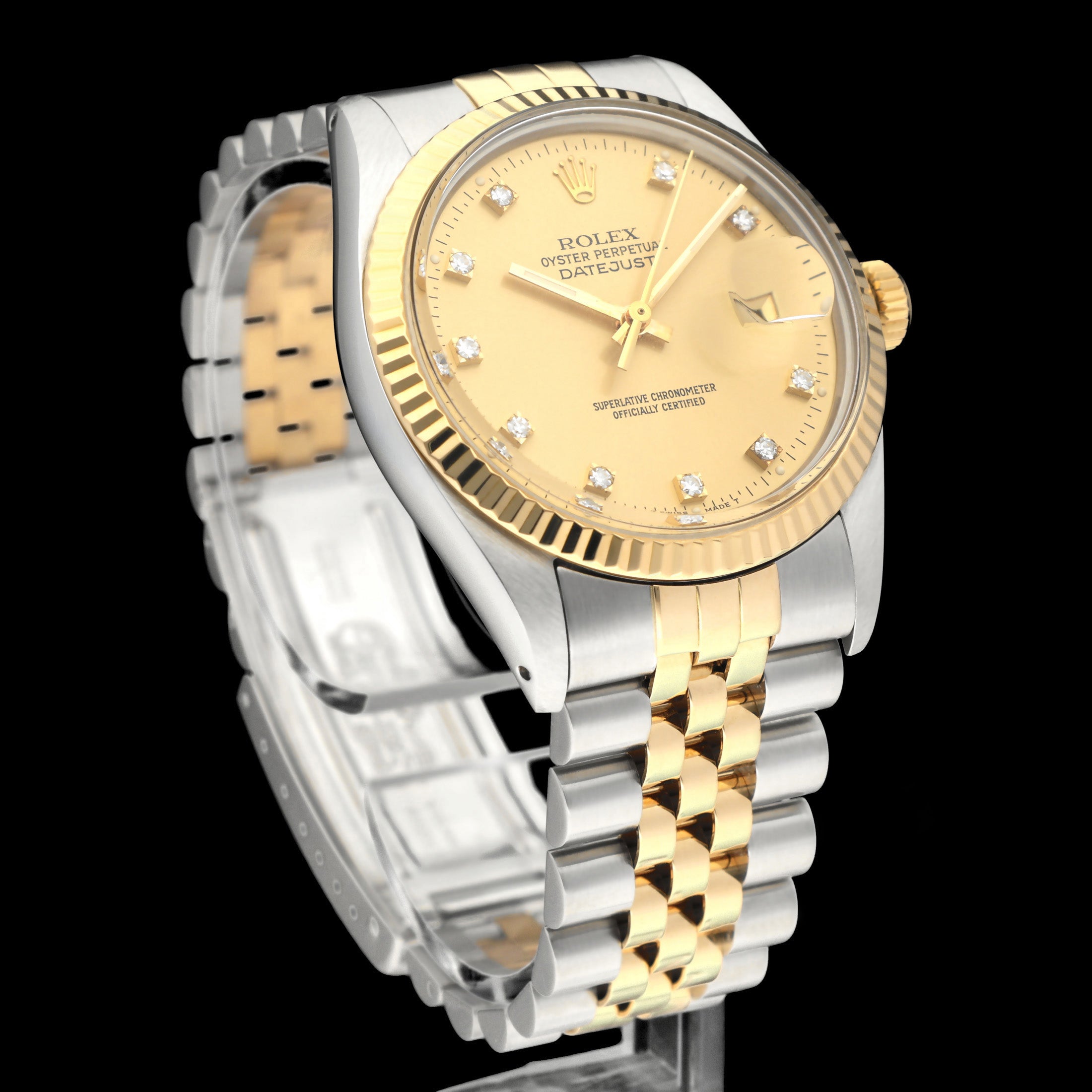 Rolex Datejust 16013G - 1987 - Rolex horloge - Rolex kopen - Rolex heren horloge - Trophies Watches